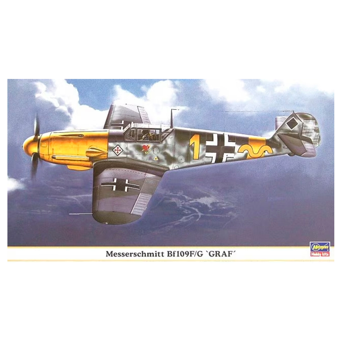 HASEGAWA 1/48 Messerschmitt Bf109F/G ‘Graf’