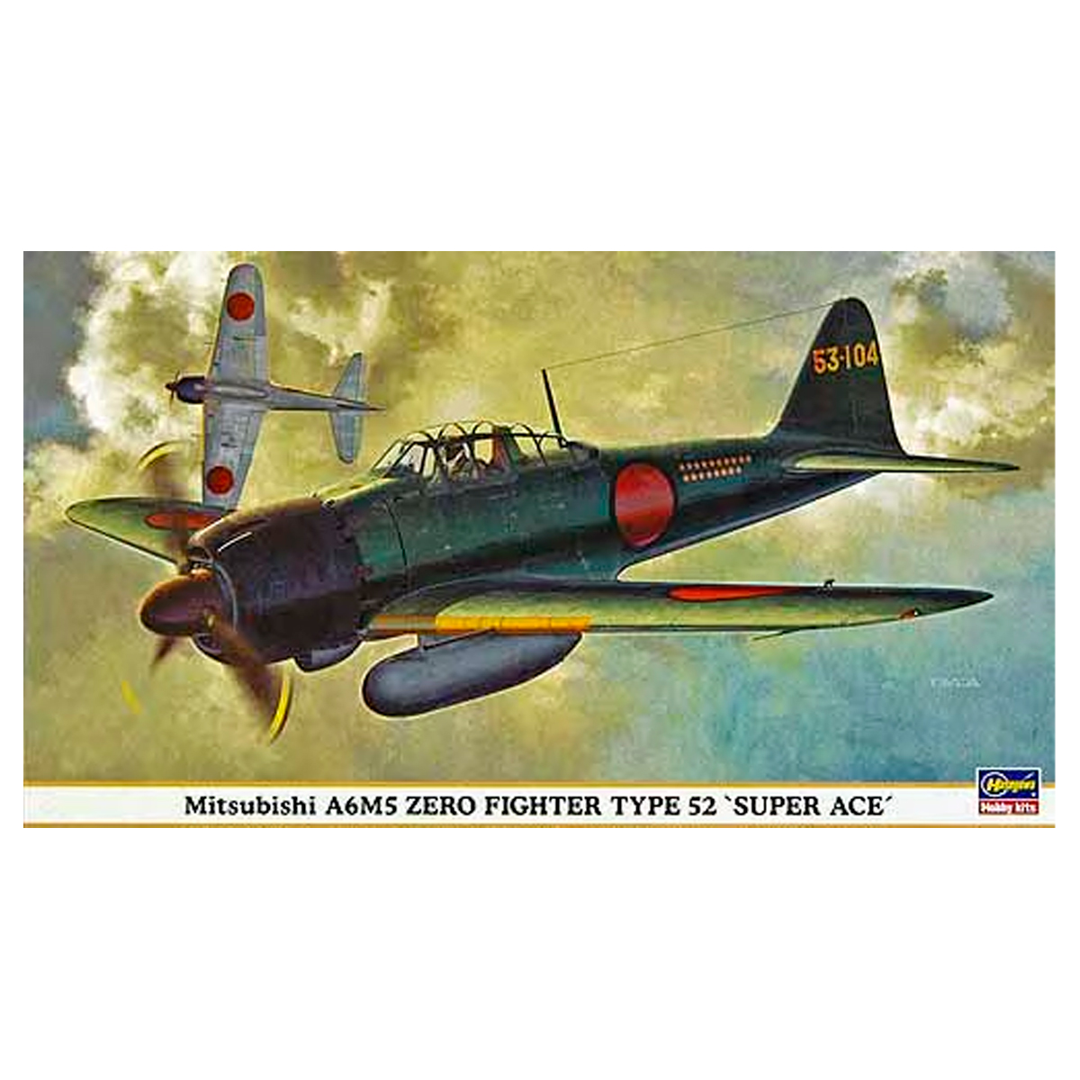 HASEGAWA 1/48 Mitsubishi A6M5 Zero Fighter Type 52 `Super Ace´