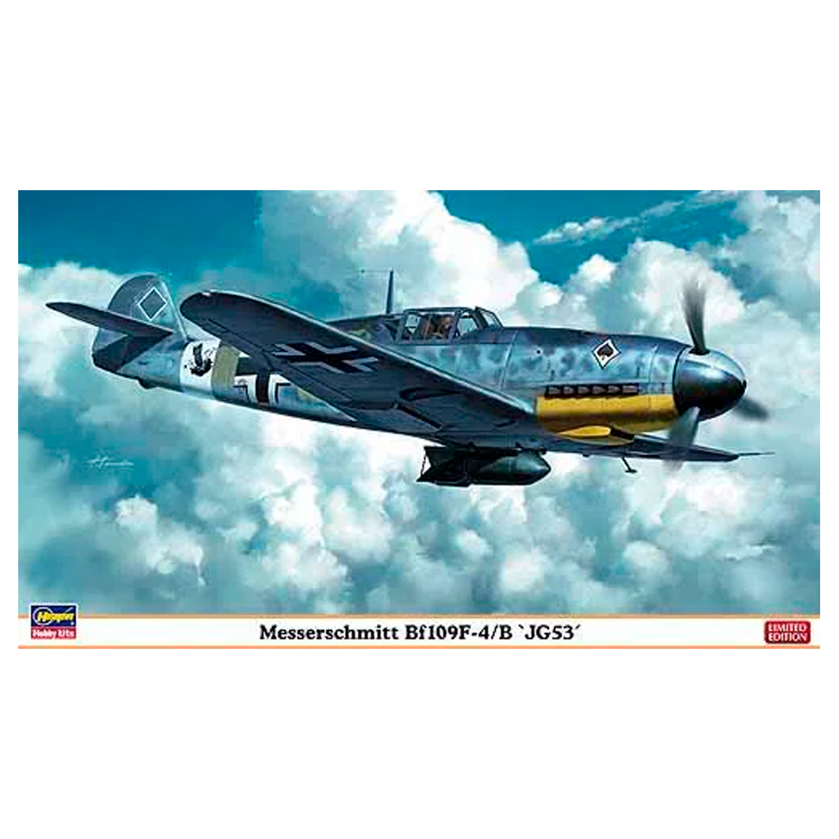 HASEGAWA 1/48 Messerschmitt Bf109F-4/B `JG53´