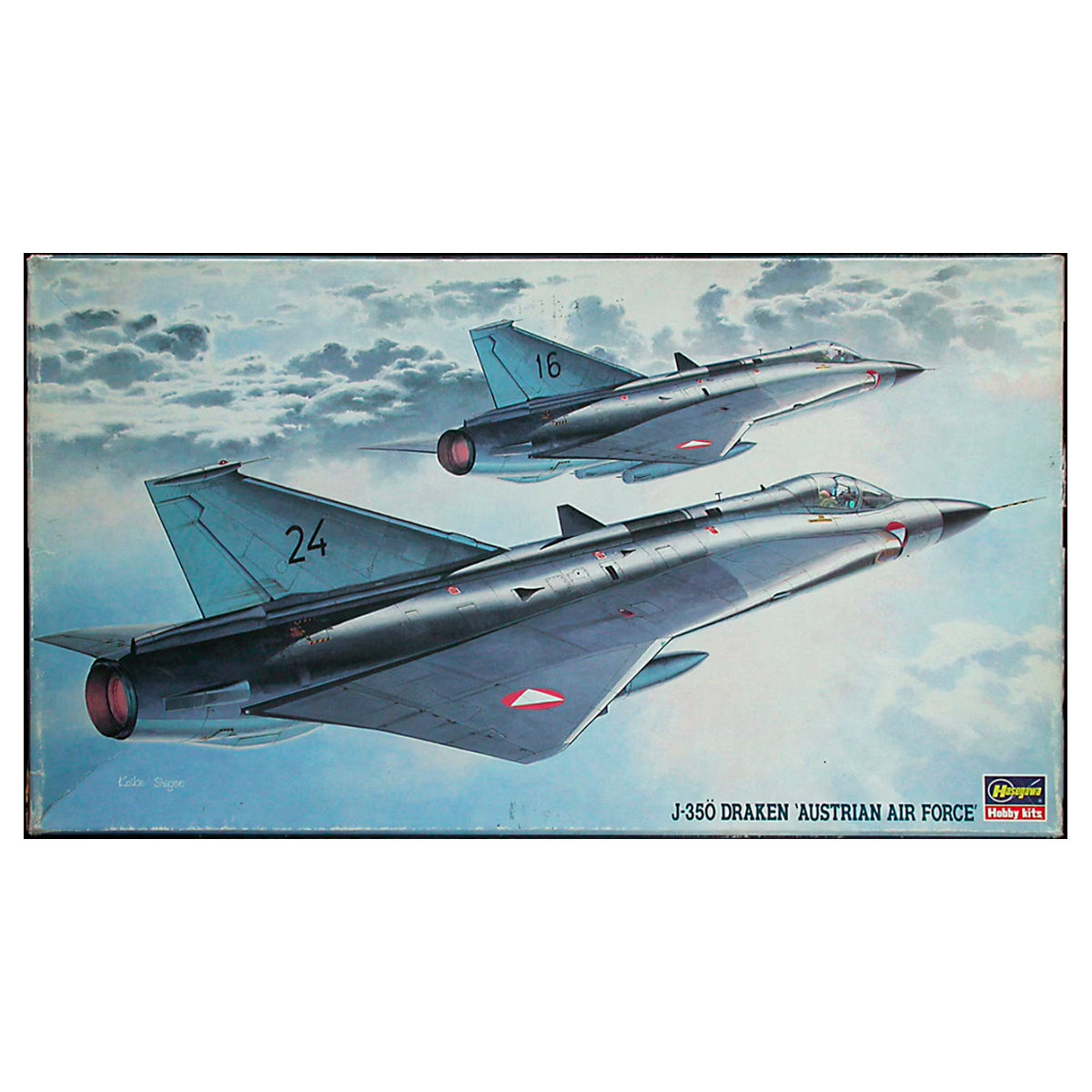 HASEGAWA 1/72 J-35Ö Draken `Austrian Air Force´