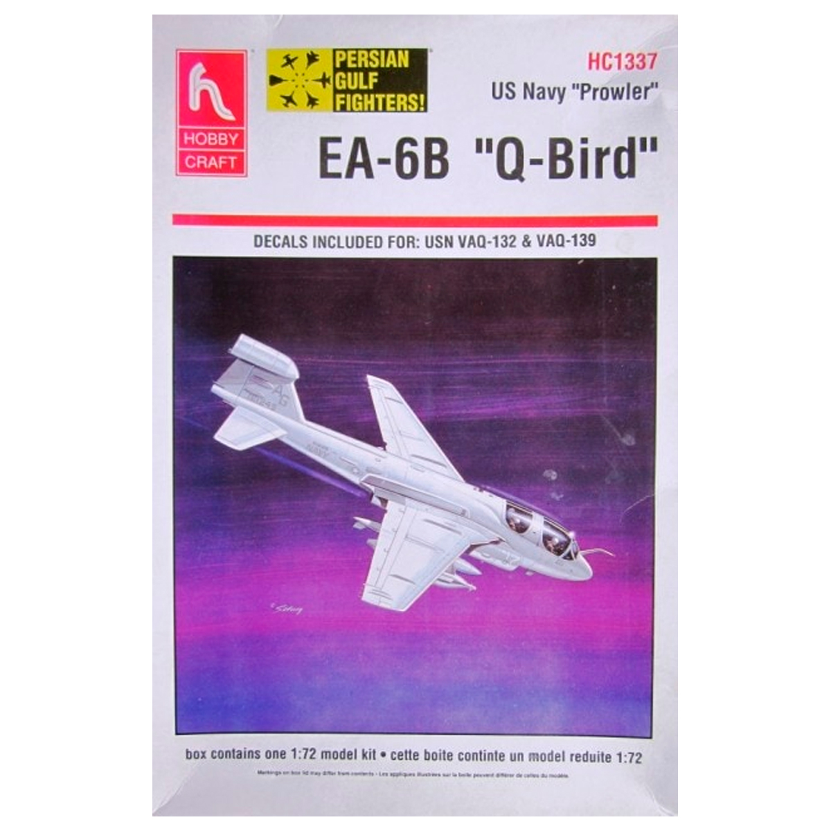 Hobbycraft 1/72 Persian Gulf Fighters! EA-6B «Q-Bird» U.S. Navy Prowler