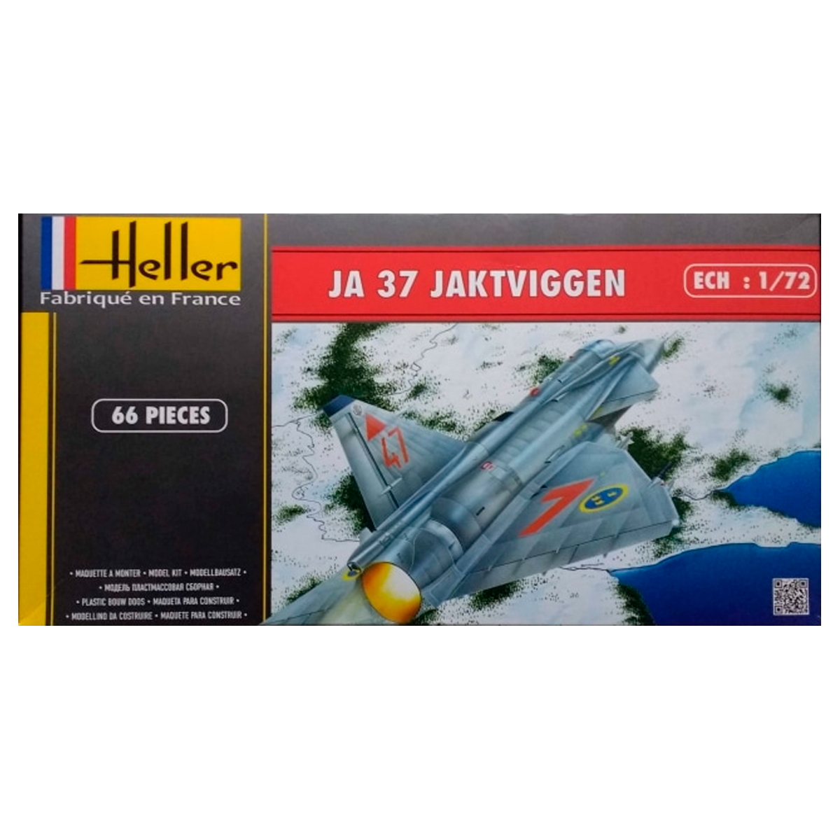 Heller 1/72 JA 37 Jaktviggen