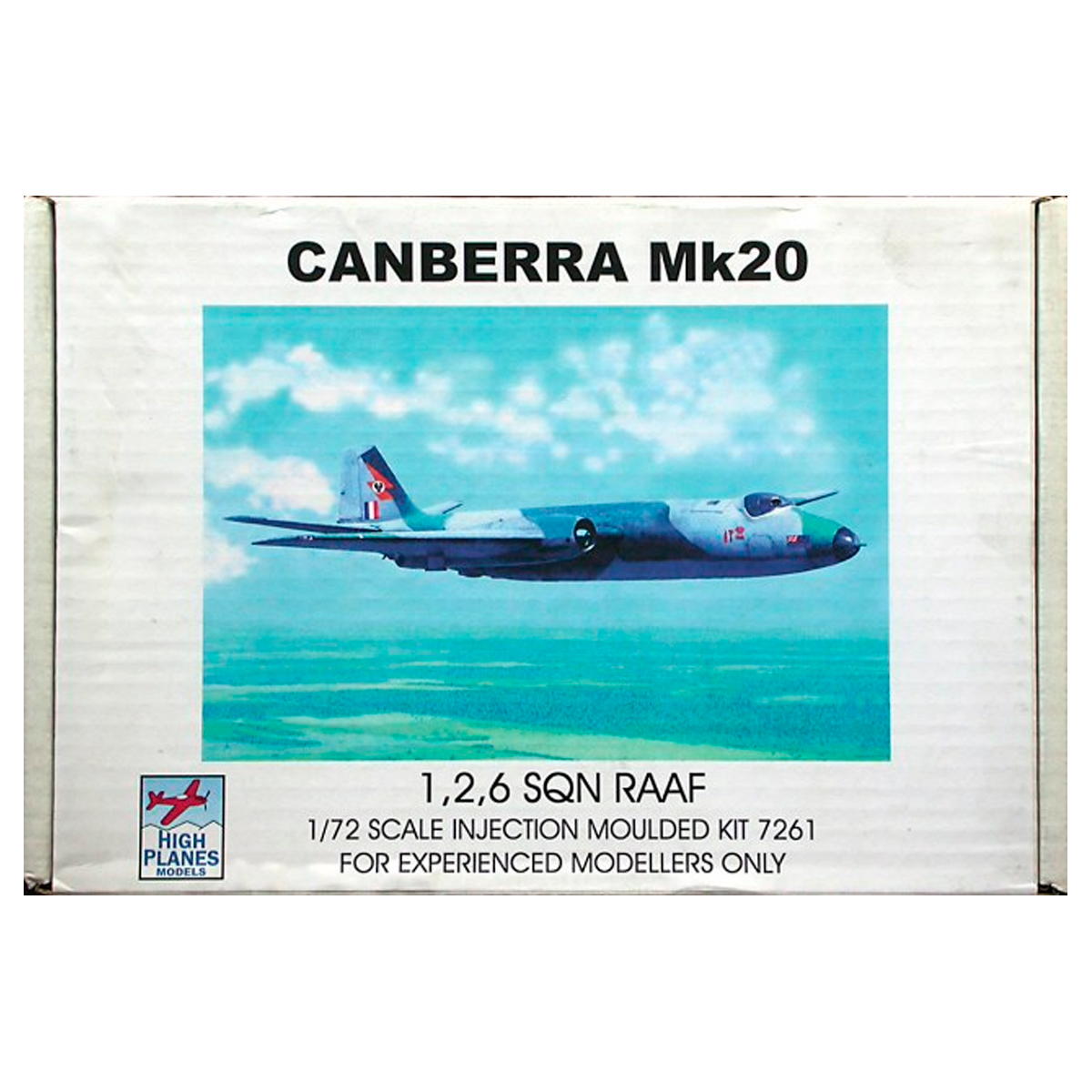 High Planes Models 1/72 Canberra Mk20 1, 2, 6 Sqn RAAF