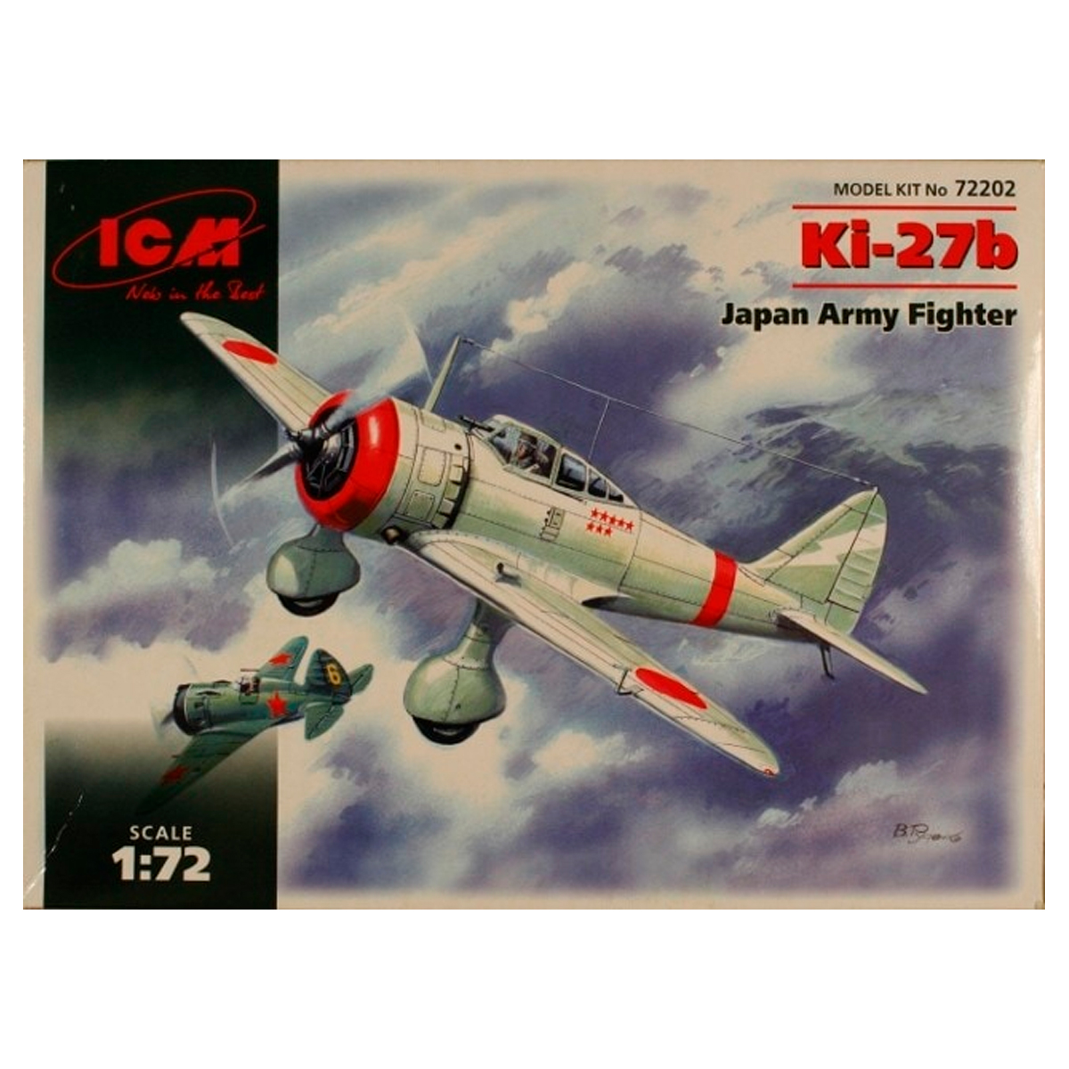 ICM 1/72 Ki-27b Japan Army Fighter