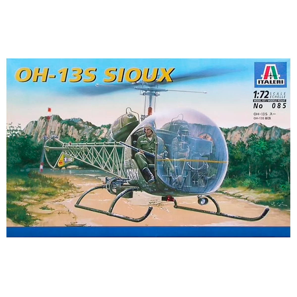 Italeri 1/72 OH-13S Sioux