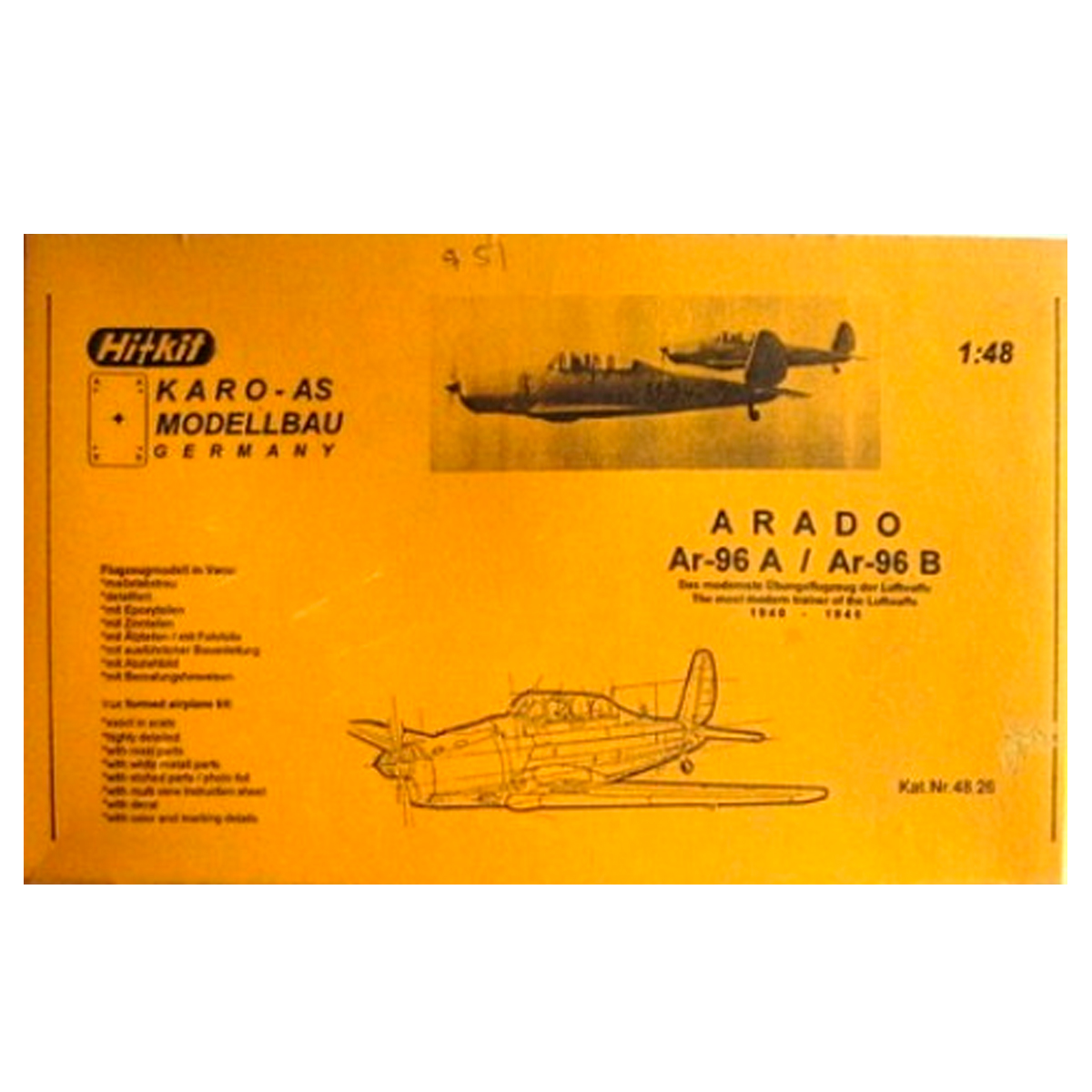 Karo As 1/48 Arado Ar-96