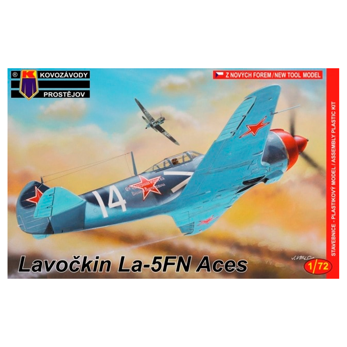 Kovozávody Prostějov 1/72 Lavočkin La-5FN Aces