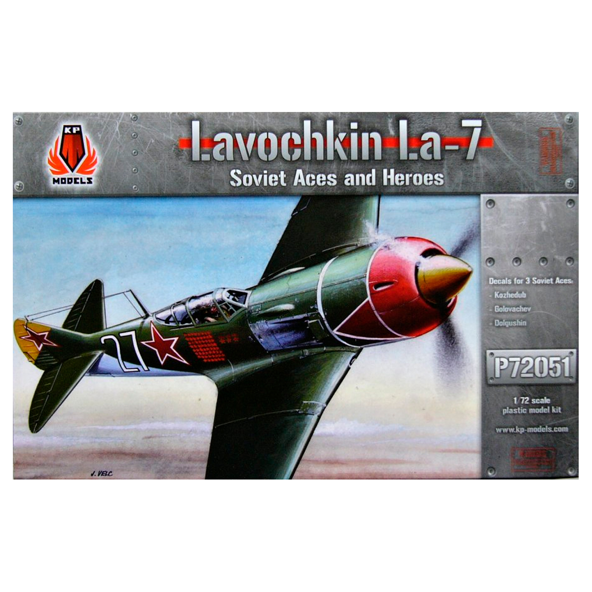 KP Models 1/72 Lavochkin La-7 Soviet Aces and Heroes