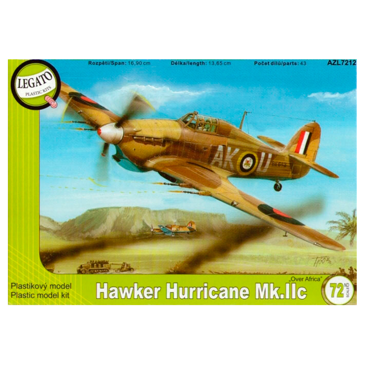 LEGATO Hawker Hurricane Mk.IIC “Over Africa” 1/72