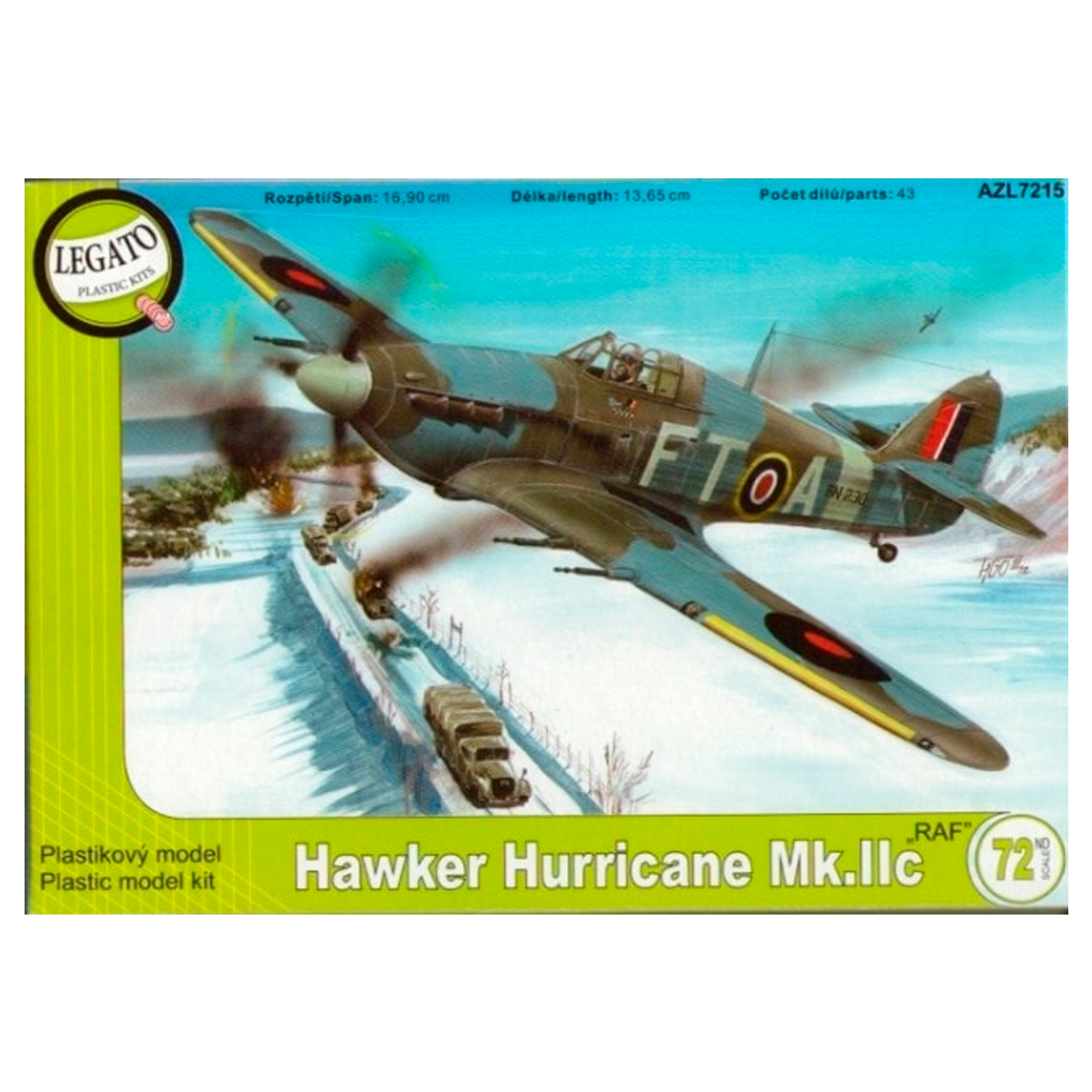 LEGATO Hawker Hurricane Mk.IIC “RAF” 1/72