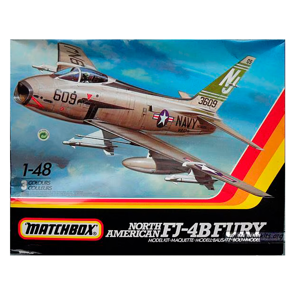 Matchbox 1/48 North American FJ-4B Fury