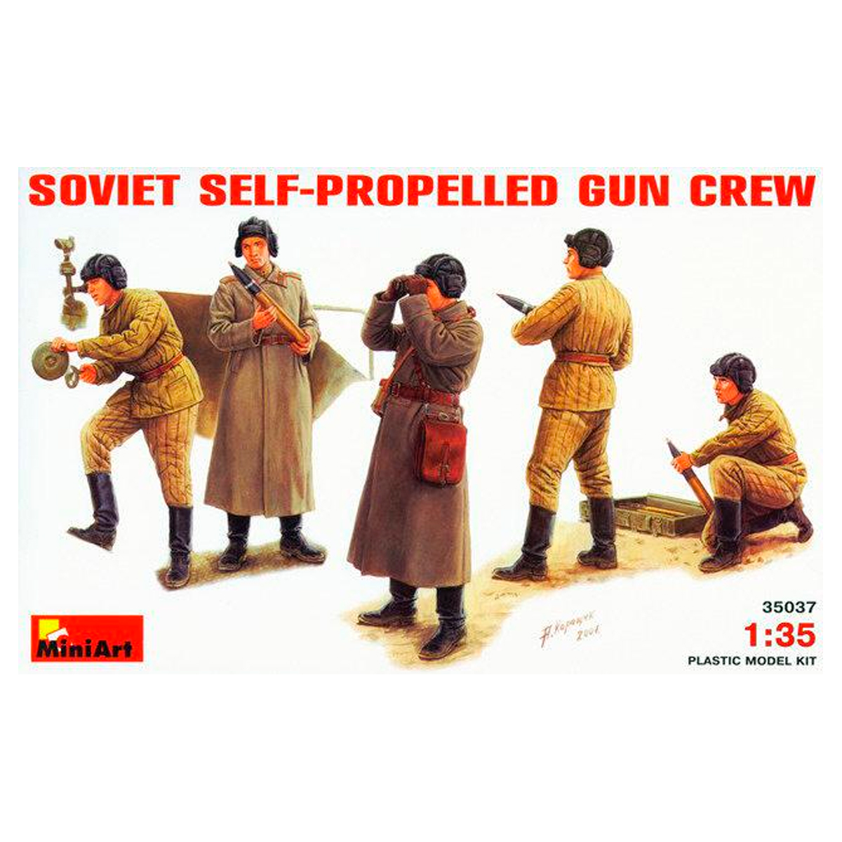 MiniArt 1/35 Soviet Self-Propelled Gun Crew