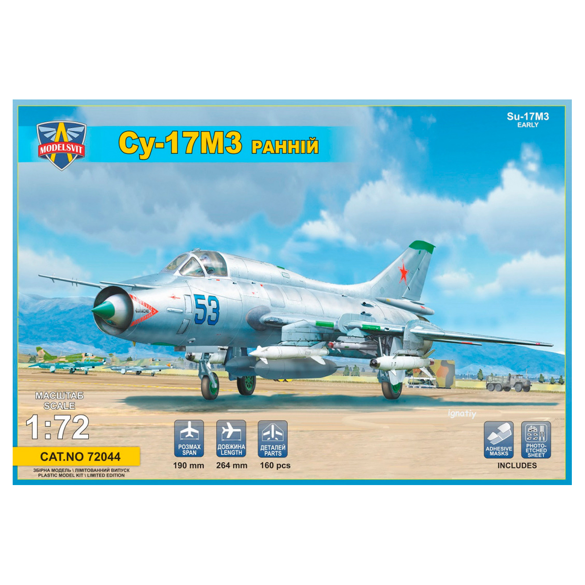 ModelSvit 1/72 Sukhoi Su-17M3 Early Version