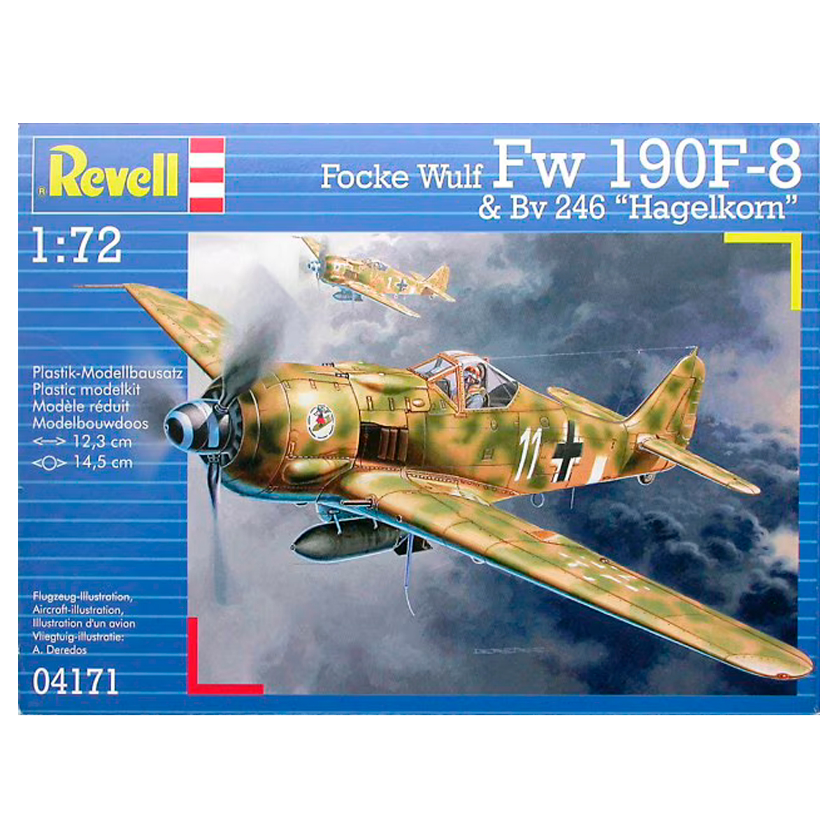 Revell 1/72 Focke Wulf Fw 190F-8 & BV 246 “Hagelkorn”