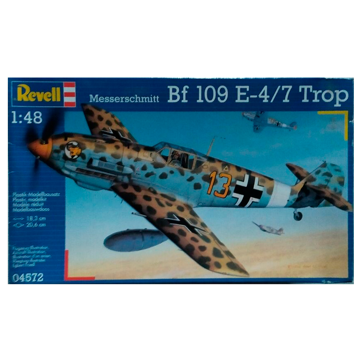 Revell 1/48 Messerschmitt Bf 109 E-4/7 Trop