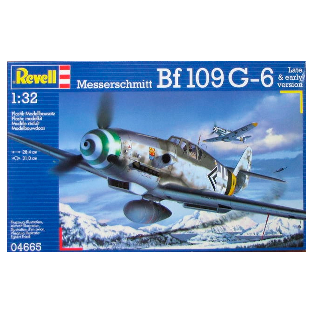 REVELL 1/32 Messerschmitt Bf 109 G-6 Late & Early Version