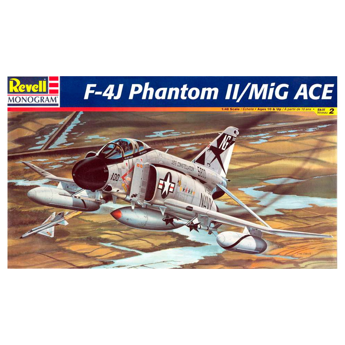 Revell Monogram 1/48 F-4J Phantom II/MiG ACE