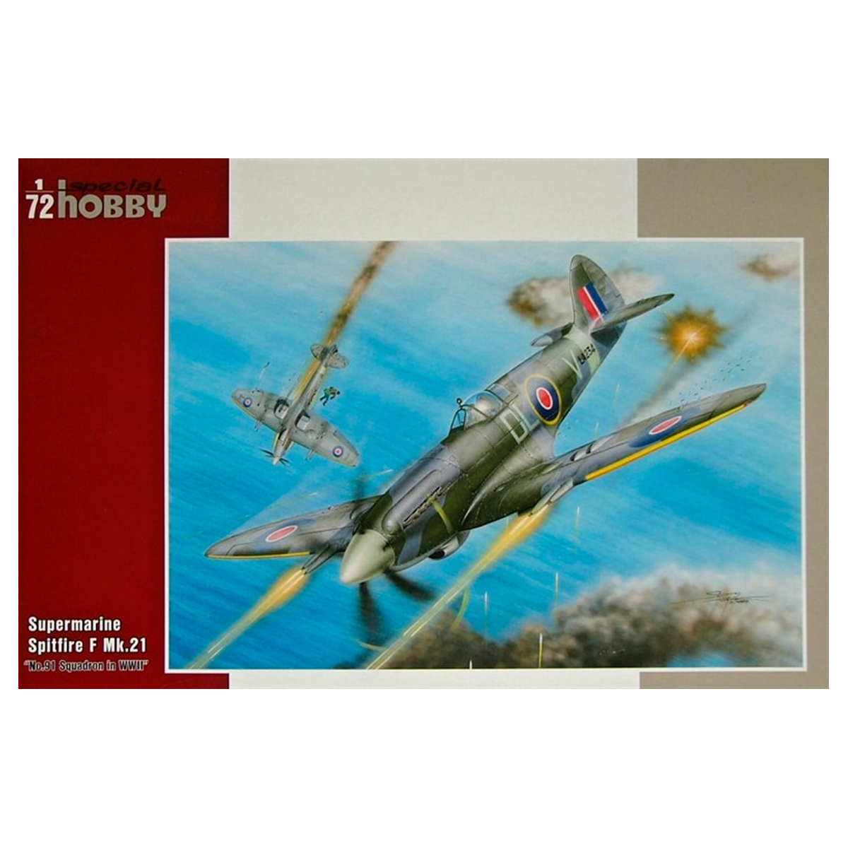 Special Hobby 1/72 Supermarine Spitfire F Mk.21 “No. 91 Squadron WWII”