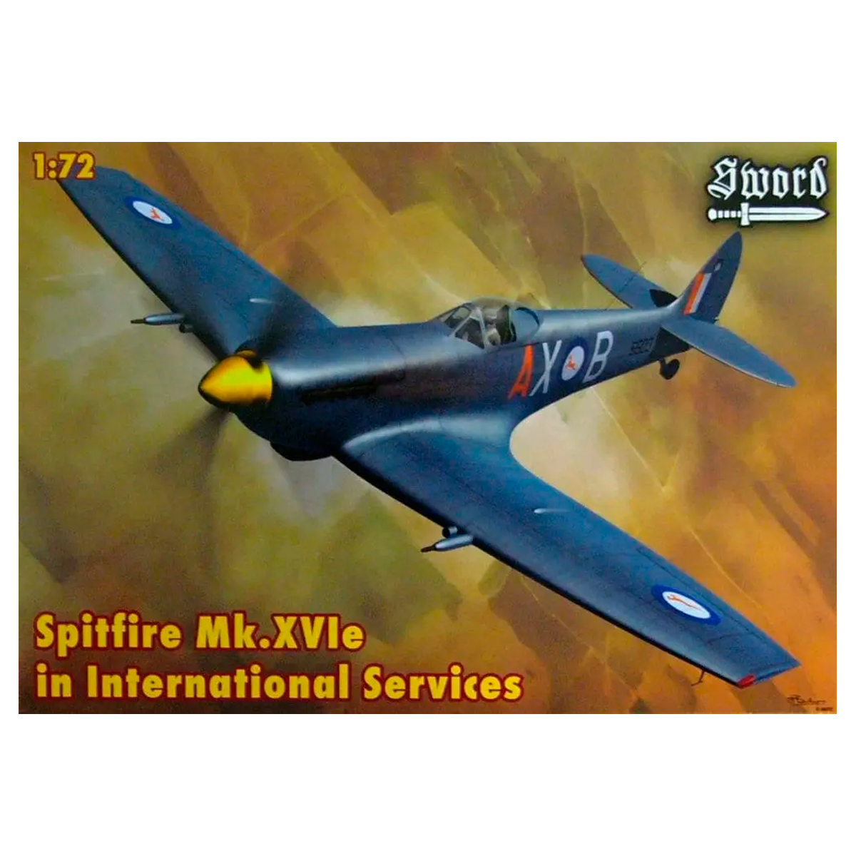 SWORD Spitfire Mk.XVIe in International Services 1/72