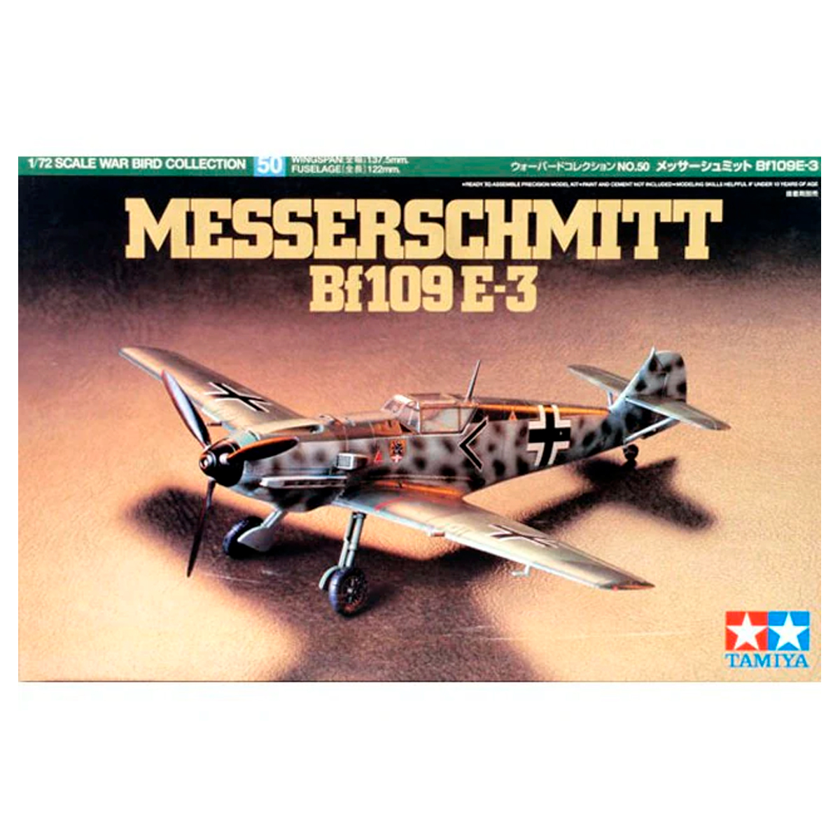 Tamiya 1/72 Messerschmitt Bf 109 E-3