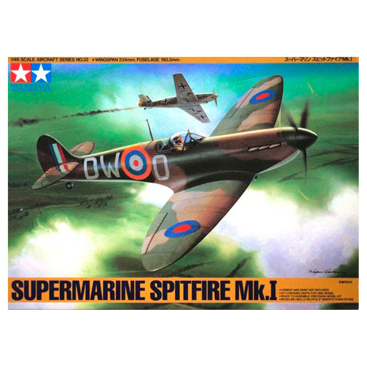 Tamiya 1/48 Supermarine Spitfire Mk.I