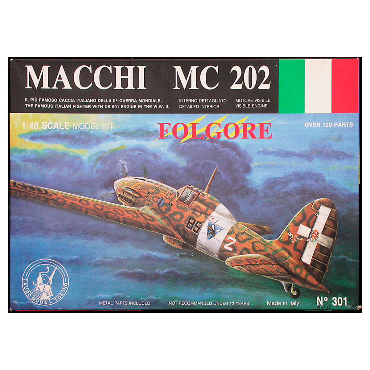 Tauro Model 1/48 Macchi MC 202 Folgore