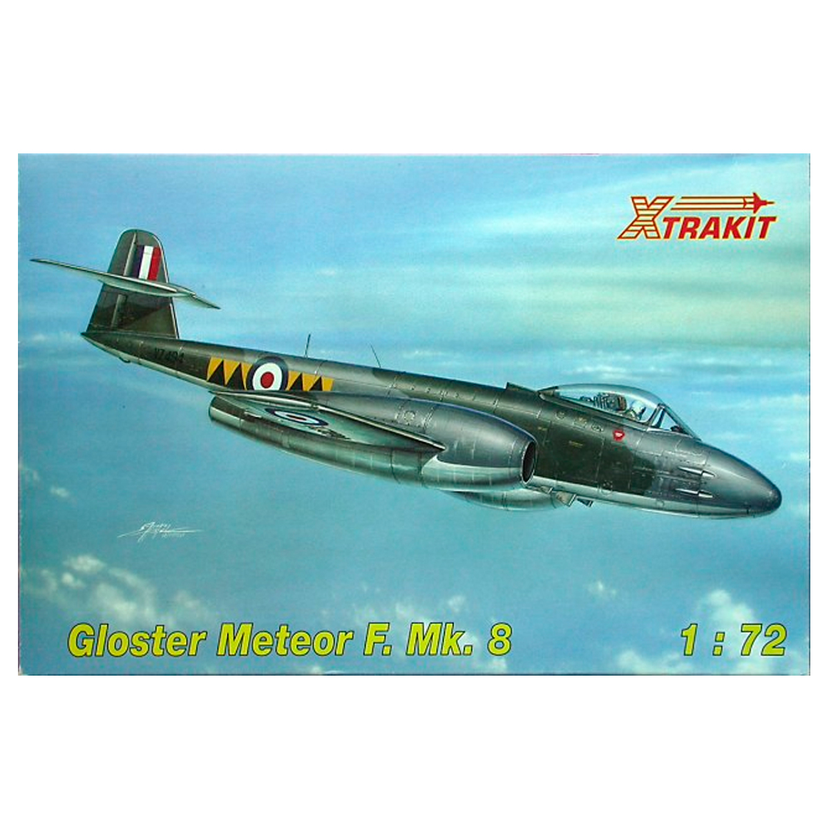 Xtrakit 1/72 Gloster Meteor F. Mk. 8