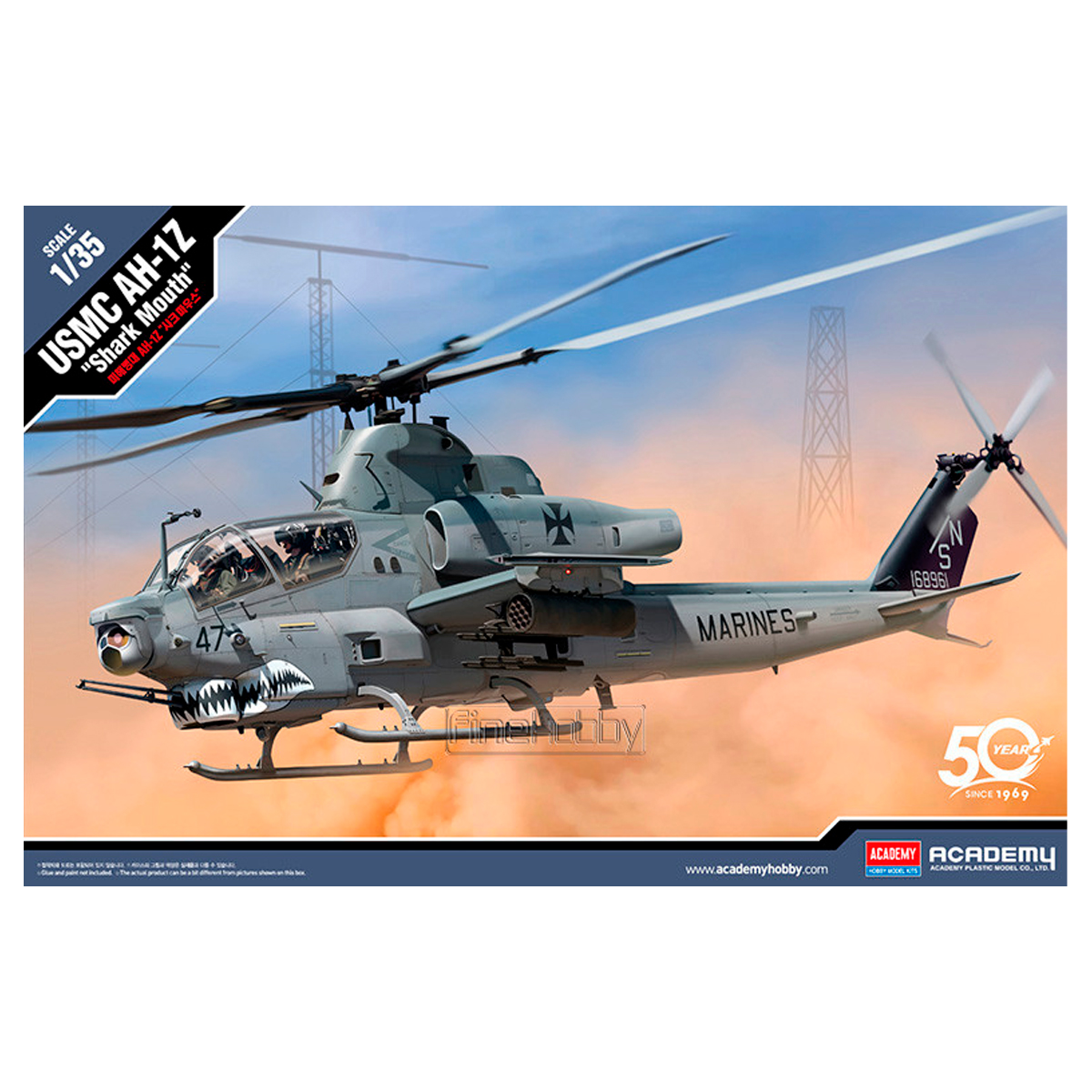 USMC AH-1Z “Shark Mouth” [Limited Edition] 1/35