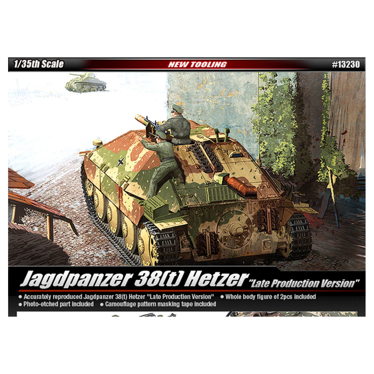 Jagdpanzer 38(t) Hetzer “Late Version” 1/35