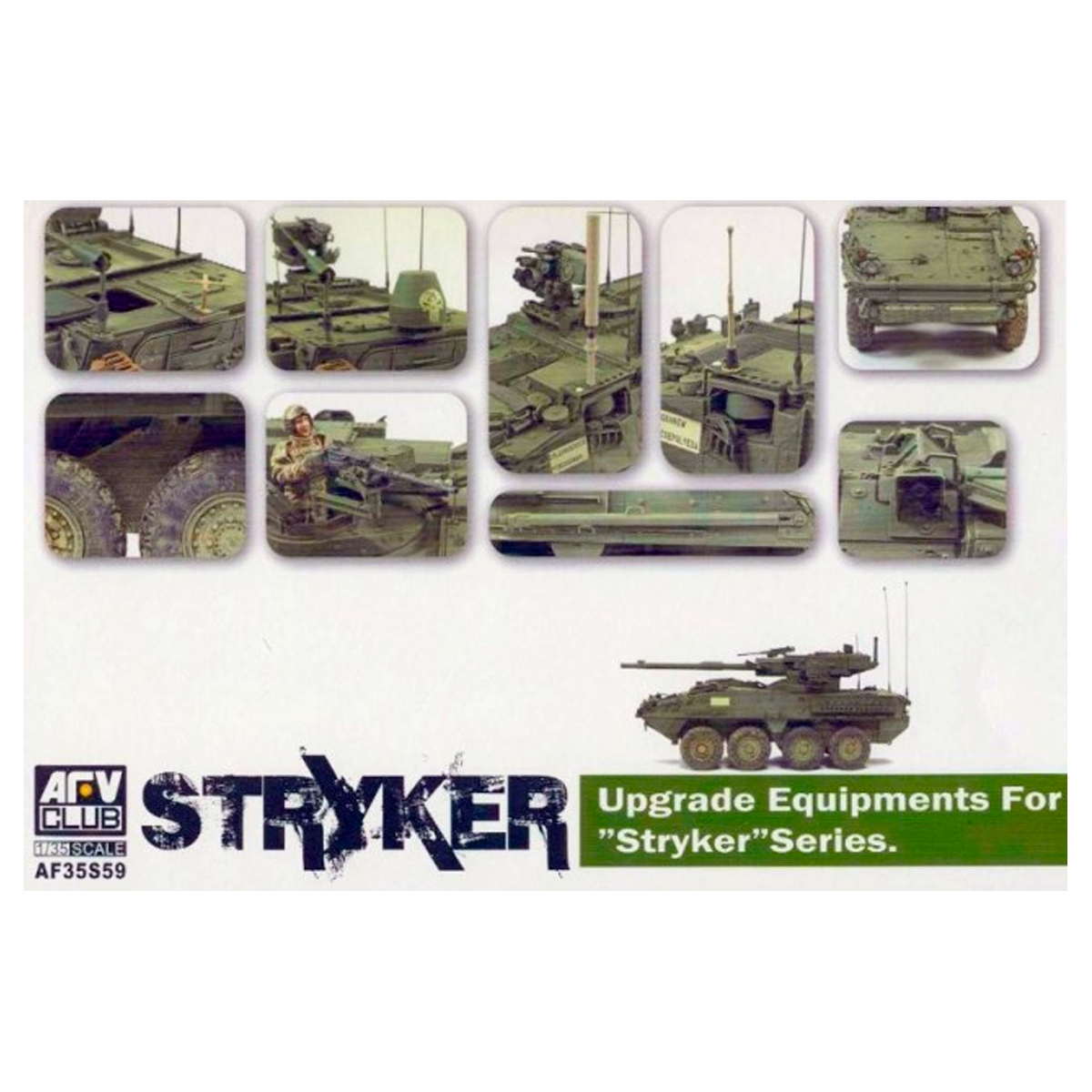 Upgrade Equipment for Stryker Series 1/35