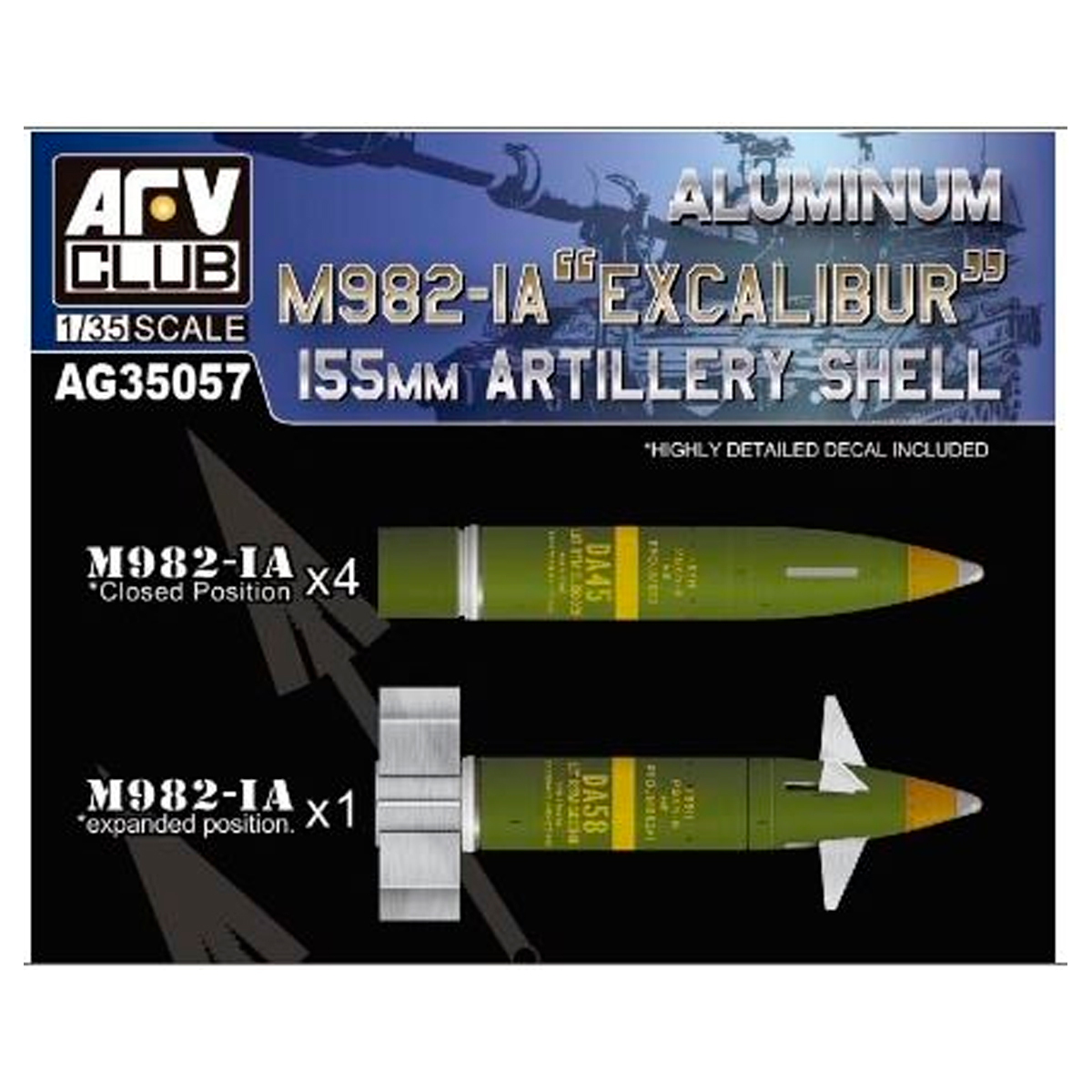 Aluminum M982-1A «Excalibur» 1/35