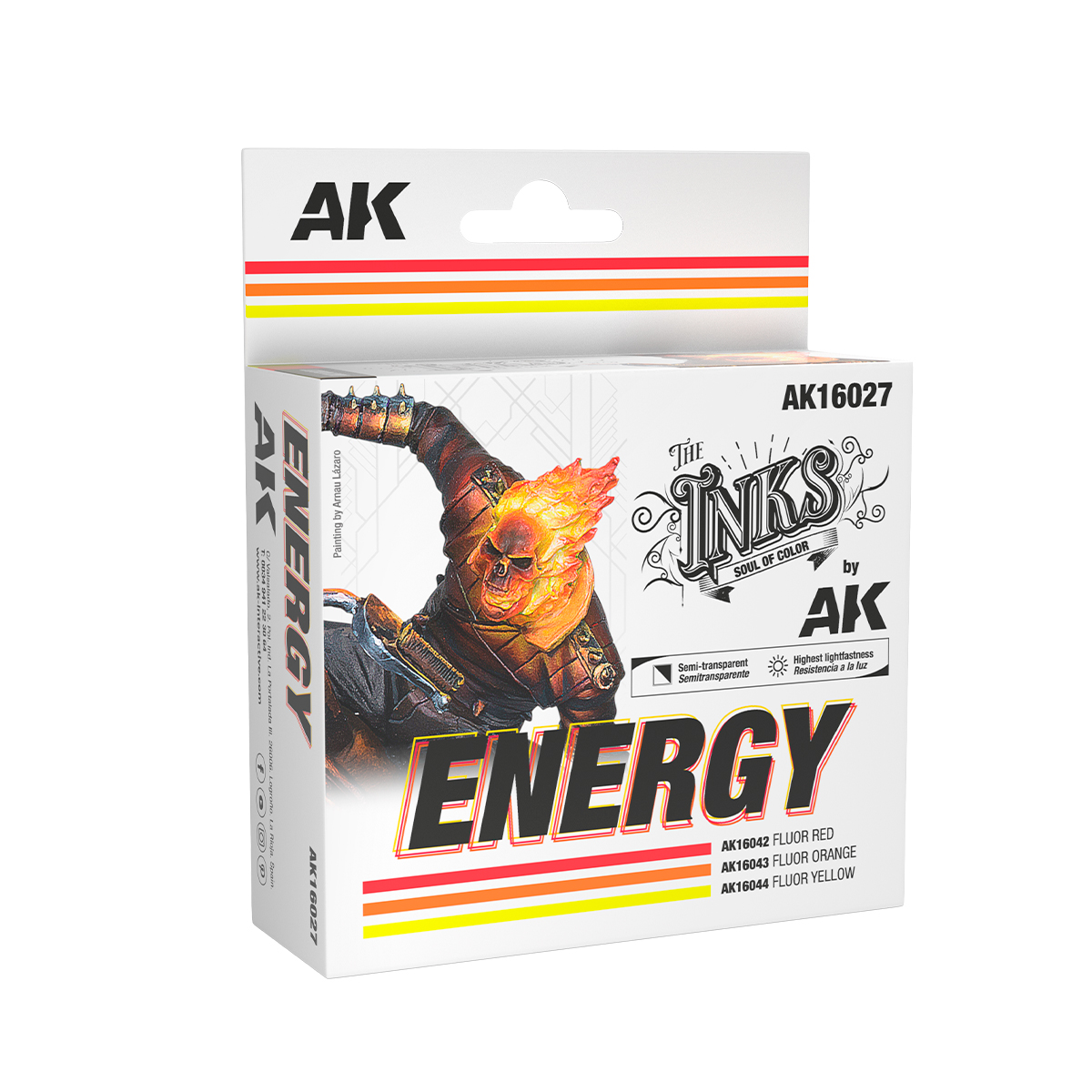 SET DE TINTAS ENERGY – INK SET