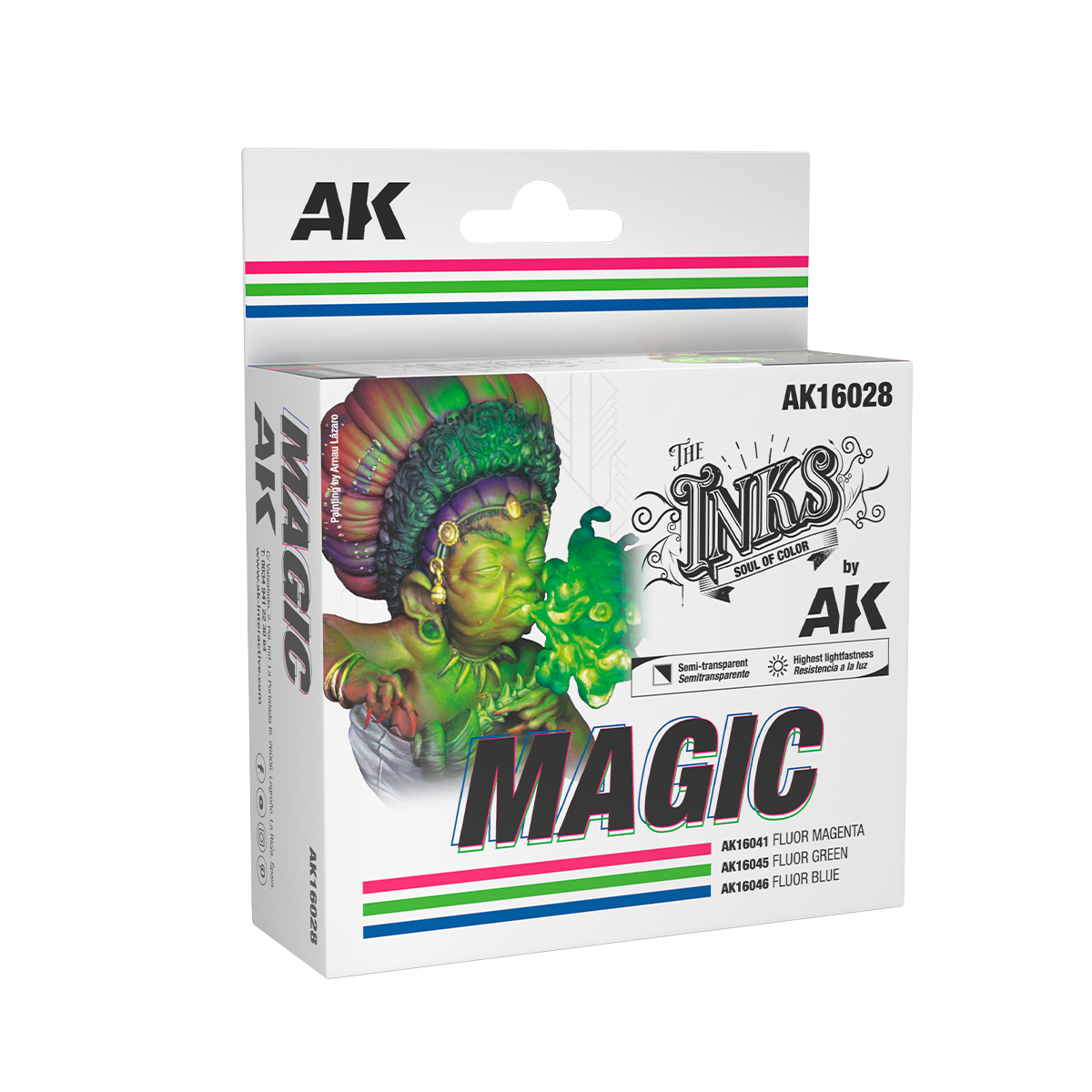 SET DE TINTAS MAGIC – INK SET