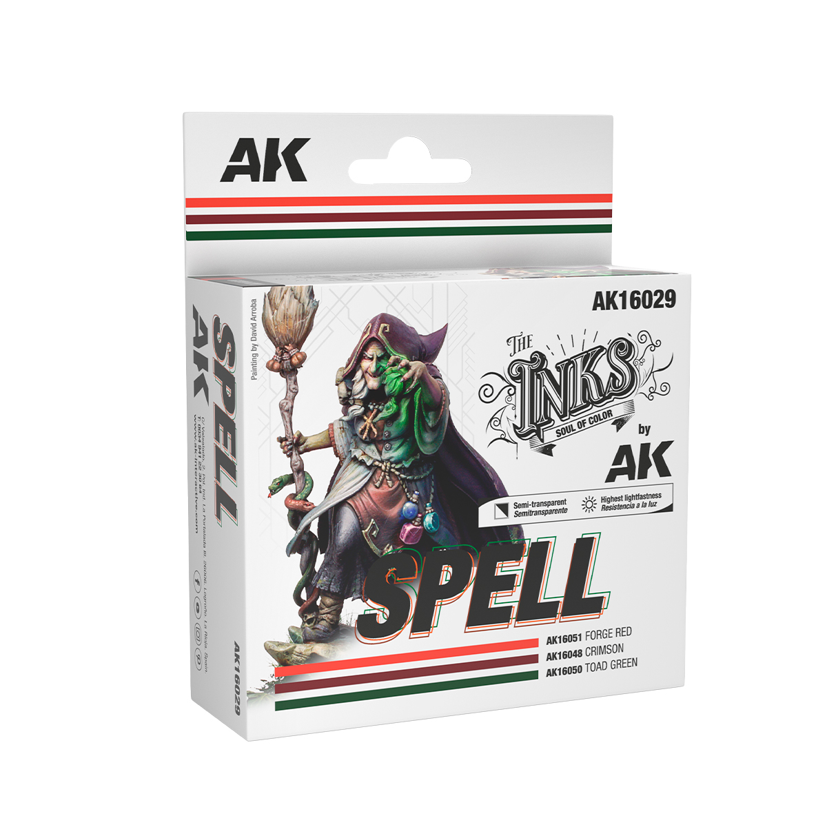 SET DE TINTAS SPELL – INK SET