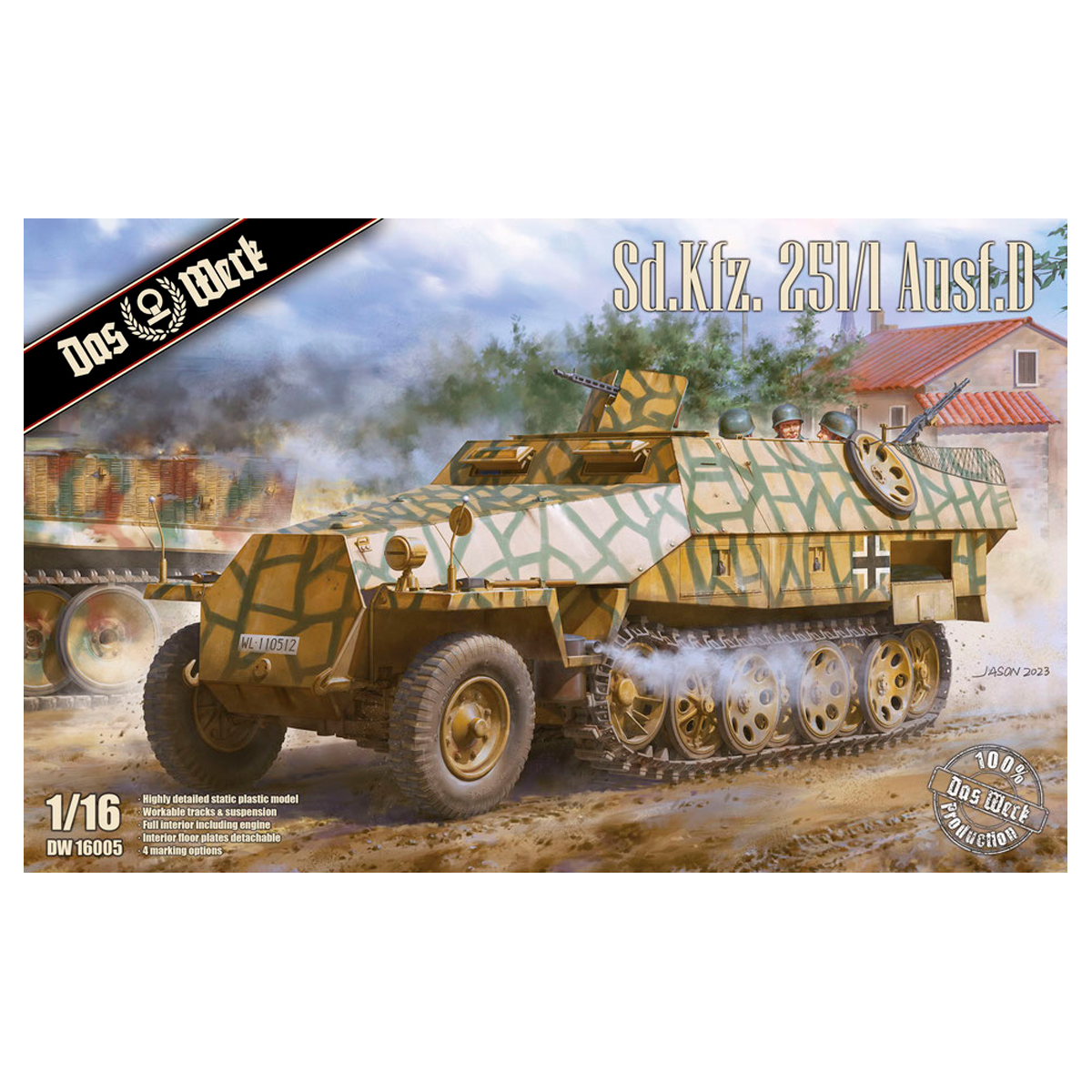 Sd.Kfz.251/1 Ausf.D 1/16