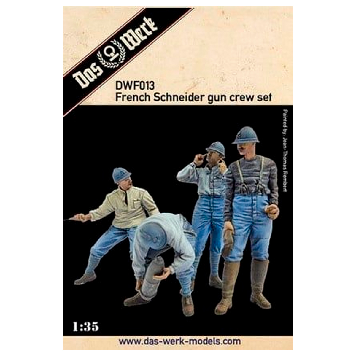 French Schneider Gun Crew 1/35