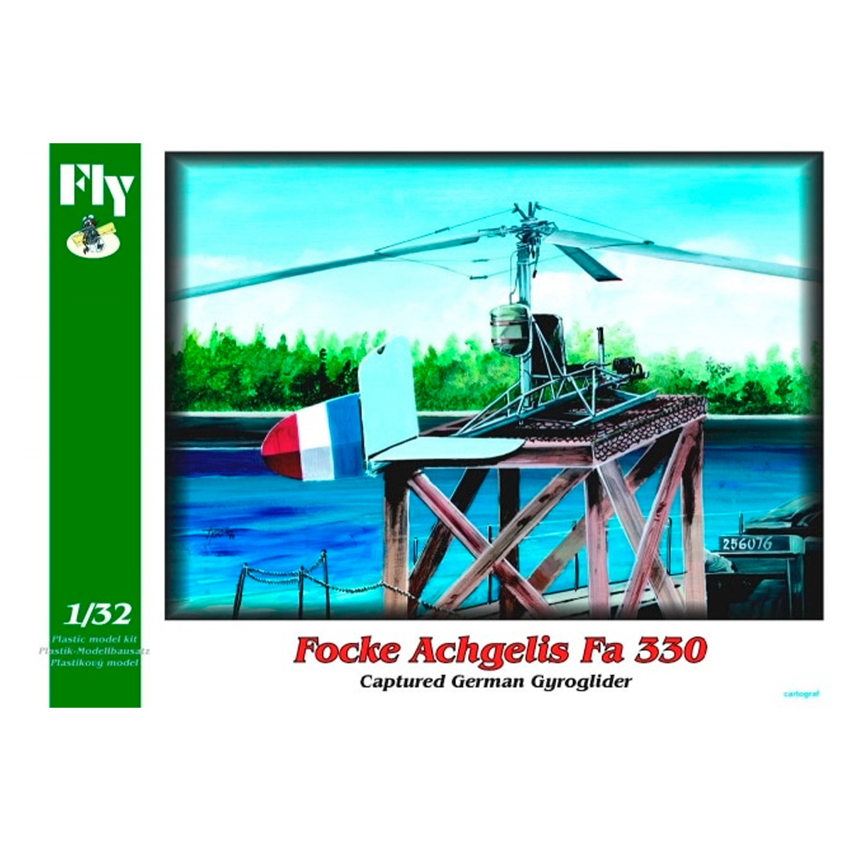 Focke Achgelis Fa 330 «Captured German Gyroglider» 1/32