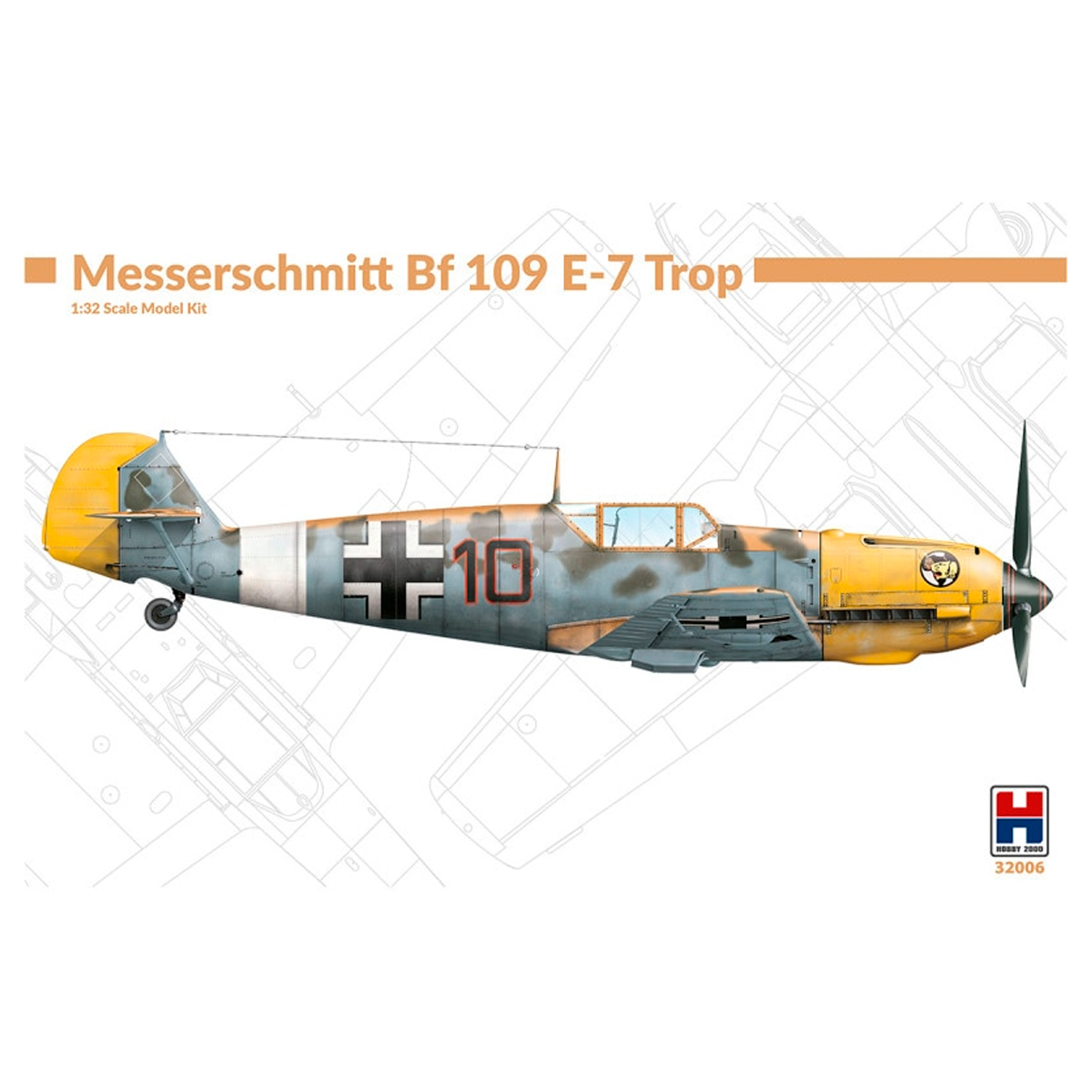 Messerschmitt Bf 109 E-7 Trop 1/32