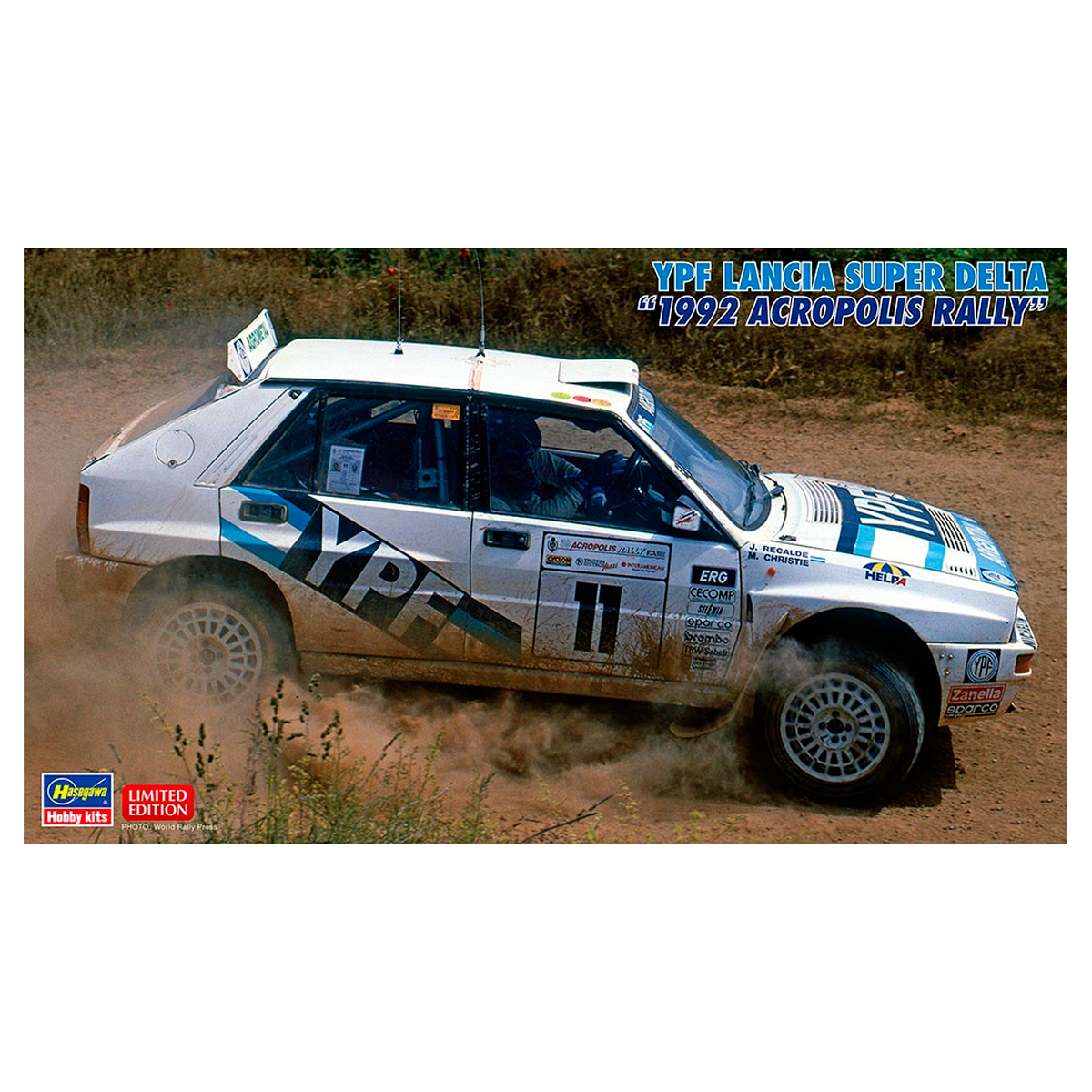 1/24 YPF Lancia Super Delta “1992 Acropolis Rally” Limited Edition