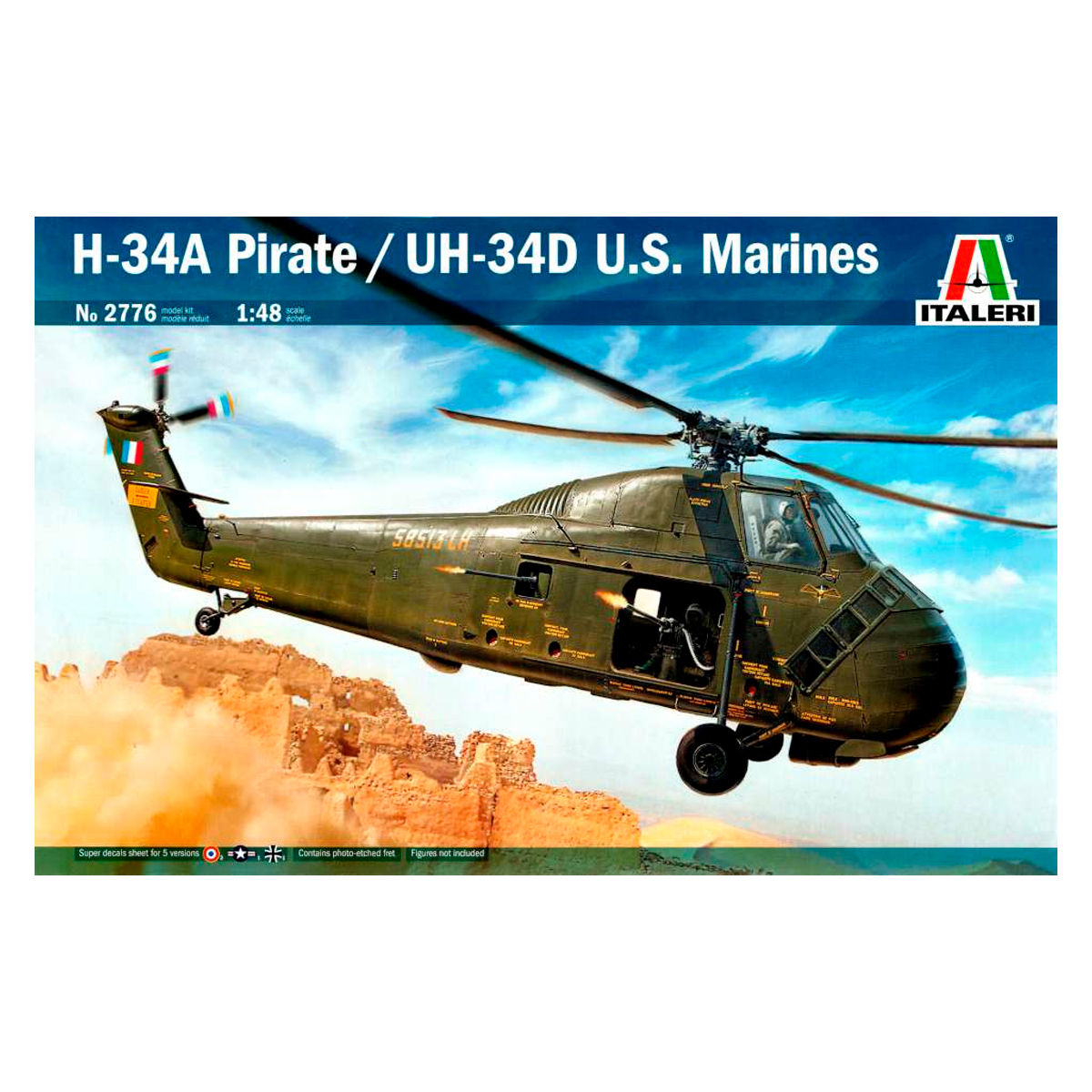 1/48 H-34A Pirate / UH-34 U.S. Marine