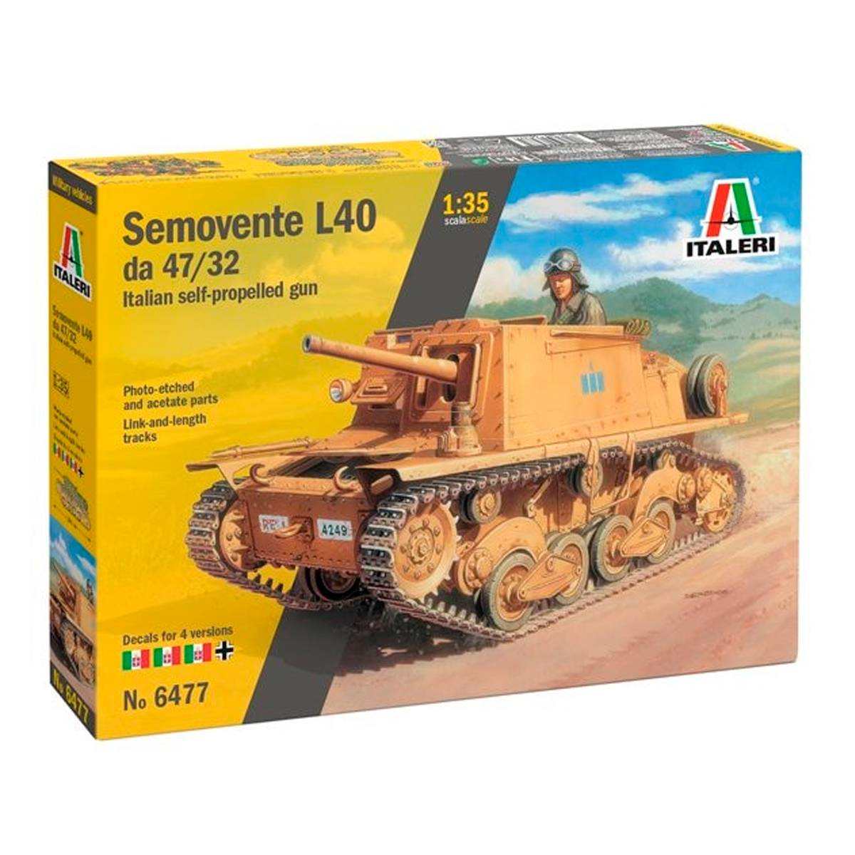 Compra 1/35 Semovente L40 da 47/32 online por sólo 26,50€ | AK-Interactive