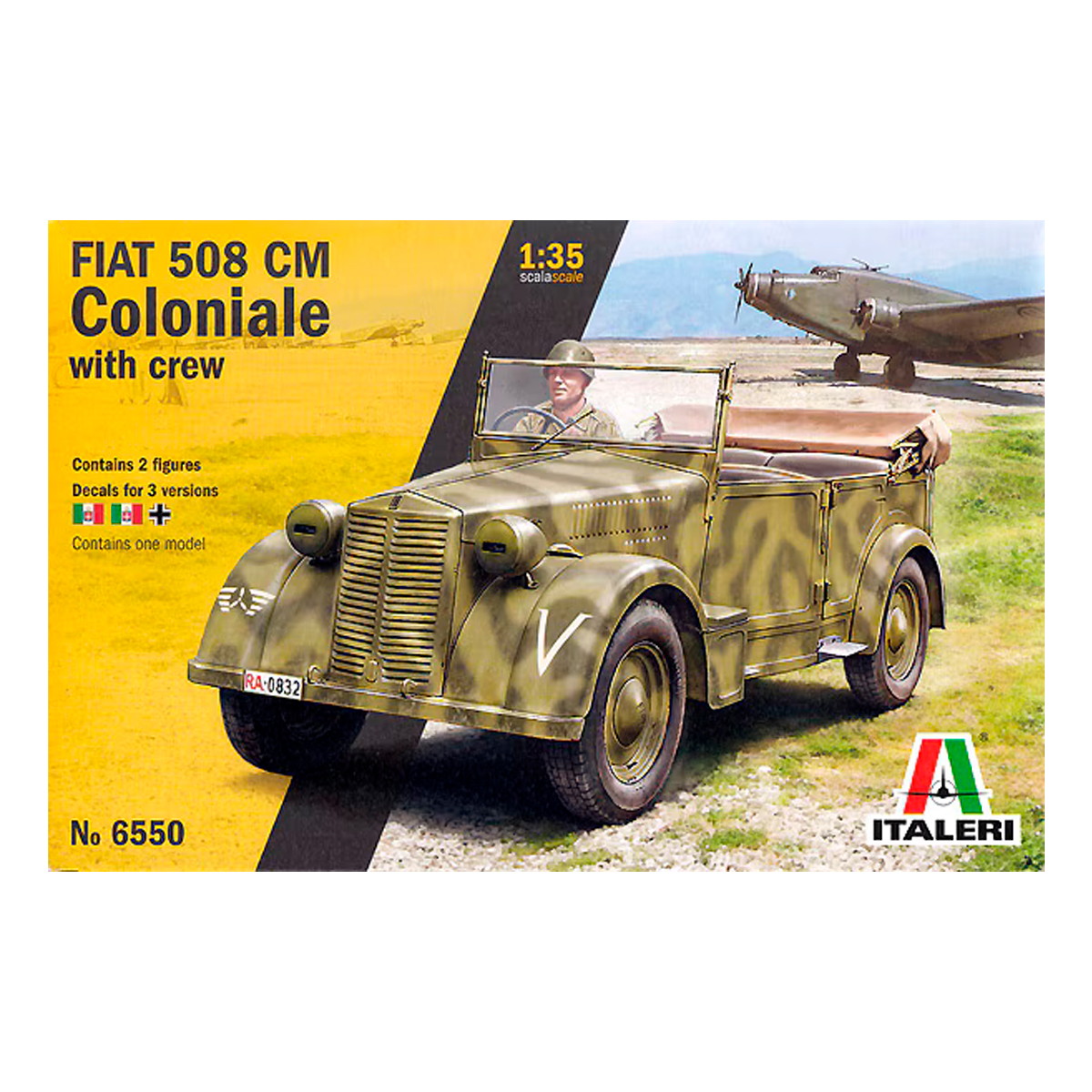 1/35 Fiat 508CM with crew