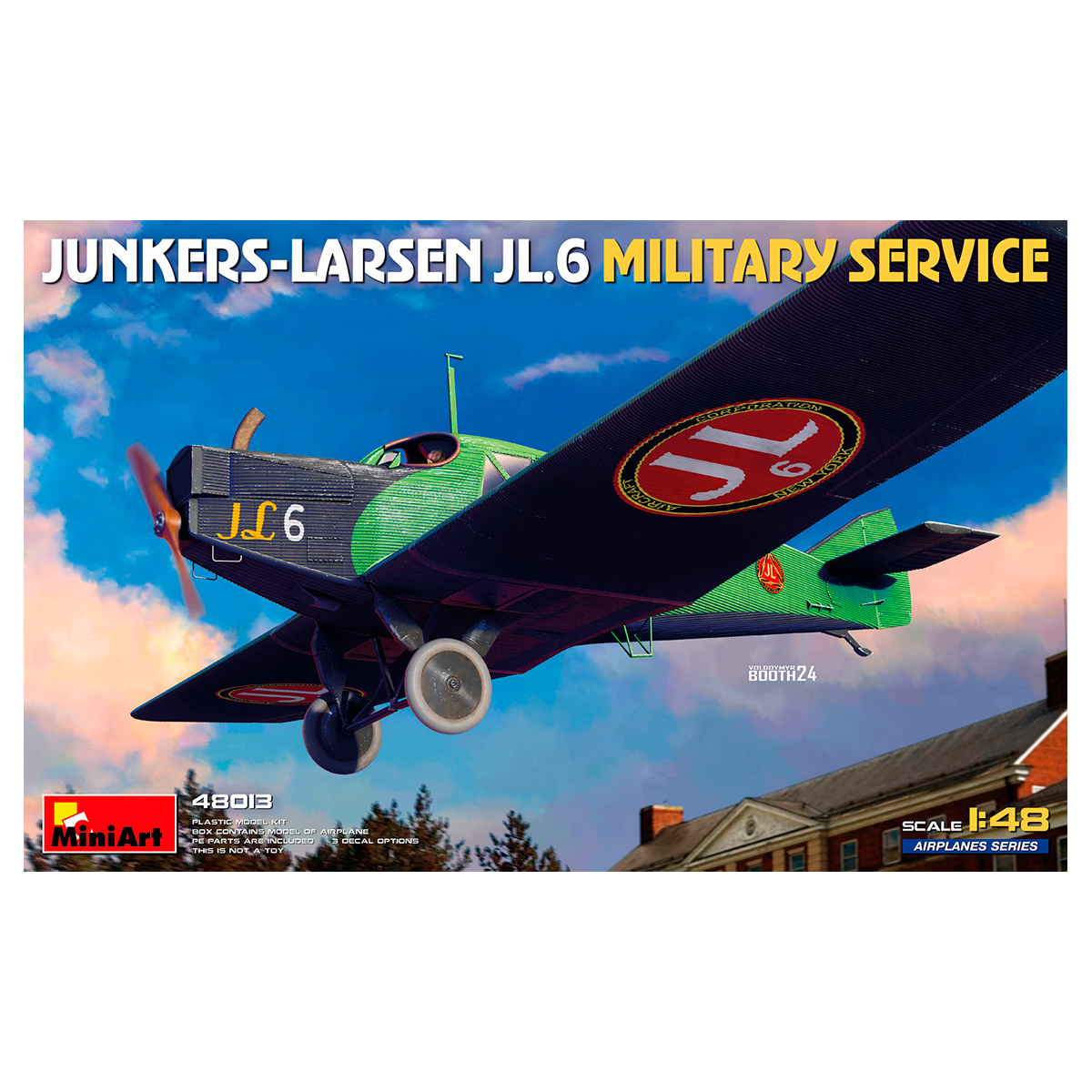 1/48 Junkers-Larsen JL.6. Military Service