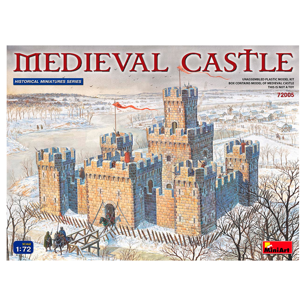 1/72 Medieval  Castle