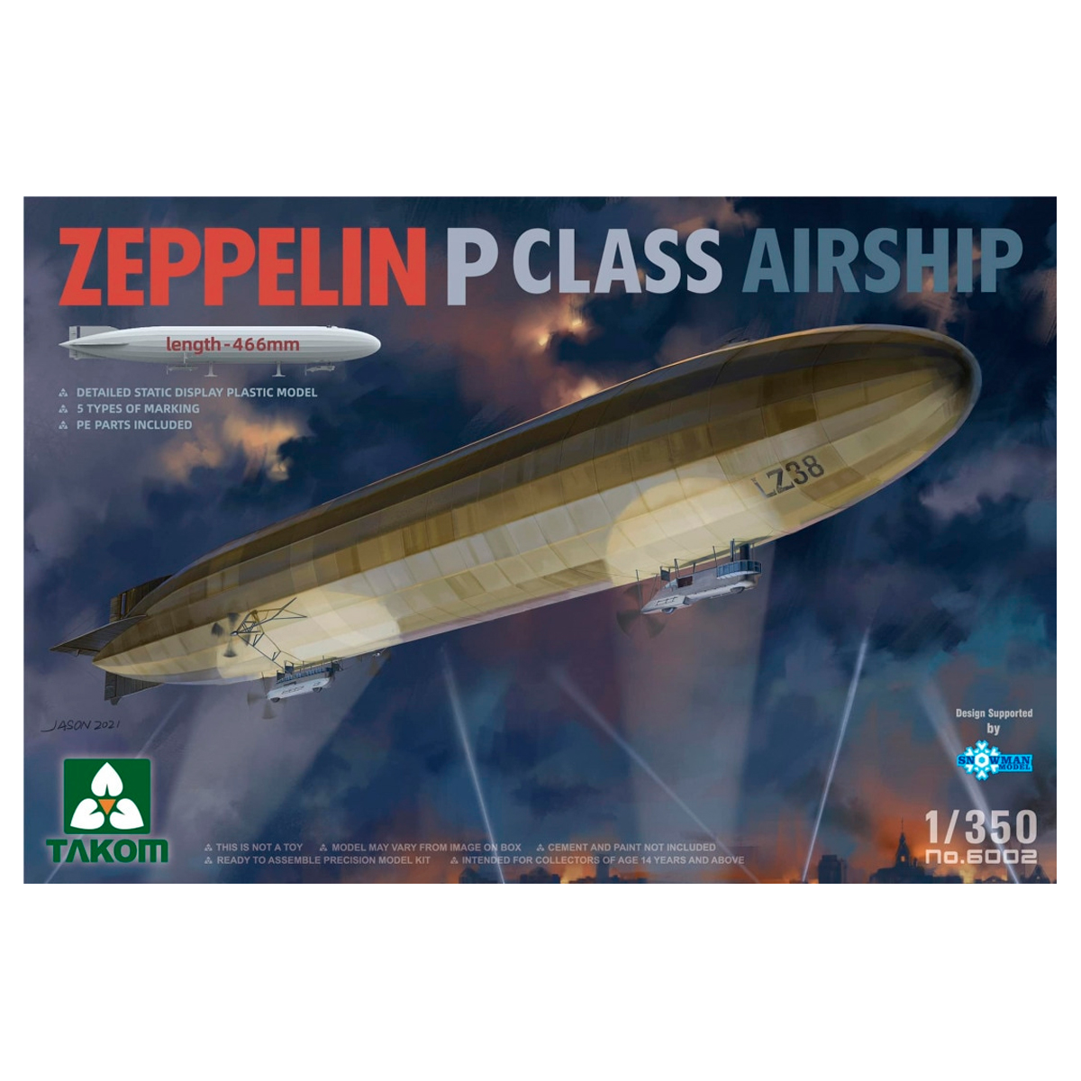 Buy 1 350 Zeppelin P Class Airship online for37 50 AK Interactive