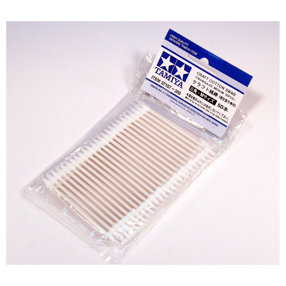 Craft Cotton Swab (Triangular ,Medium, *50)