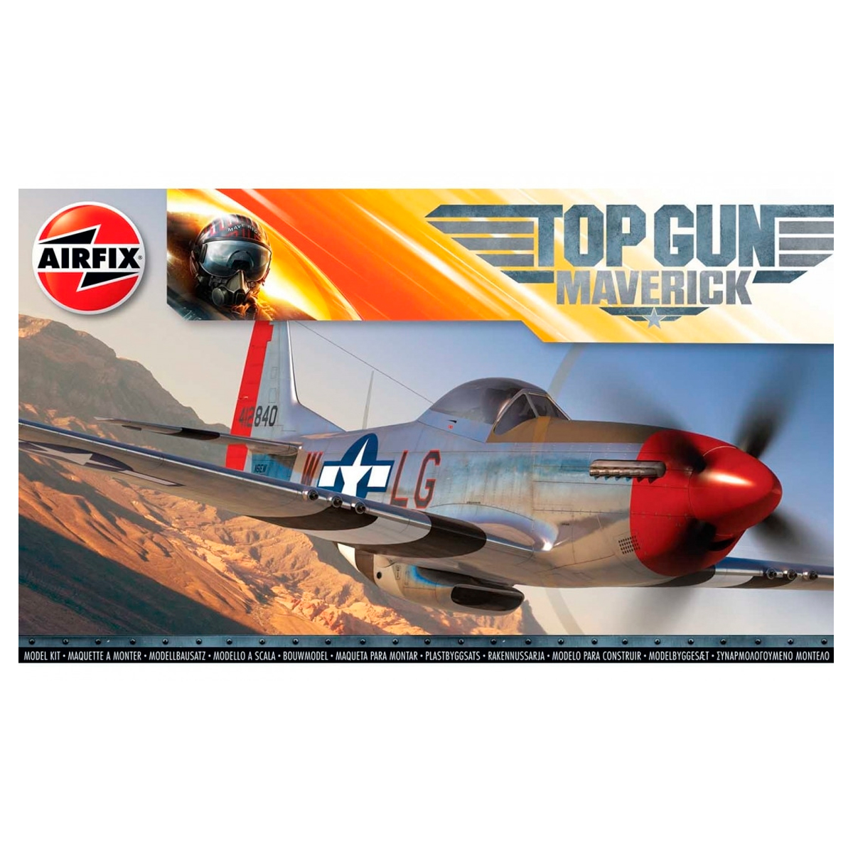 Airfix 1/72 Top Gun Maverick’s P-51 Mustang