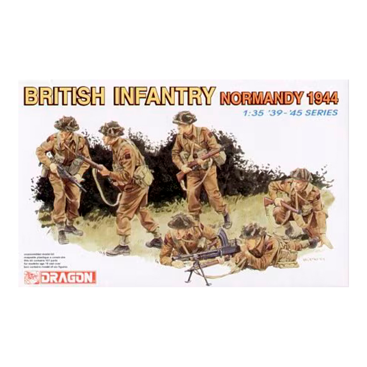 DRAGON 1/35 British Infantry Normandy 1944