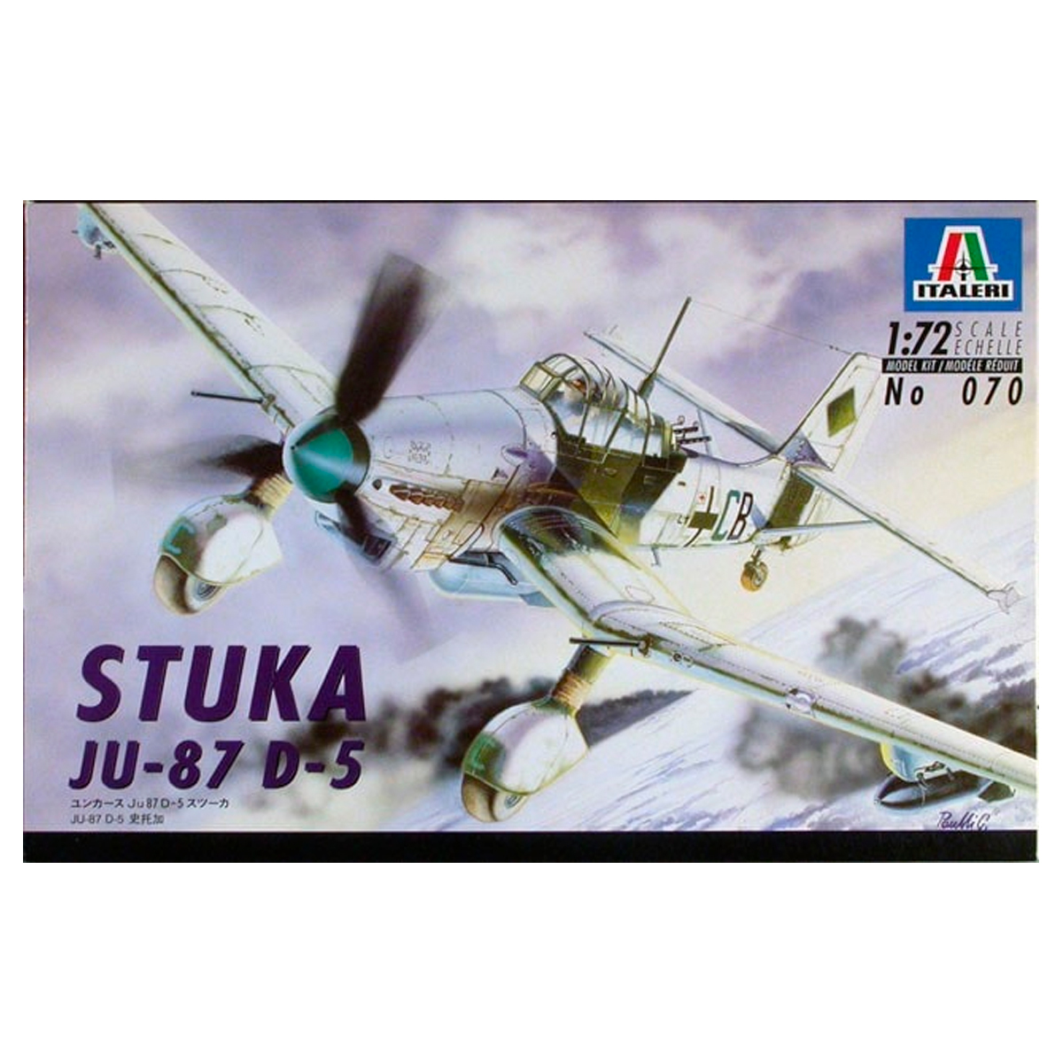 Italeri 1/72 Stuka Ju-87 D-5