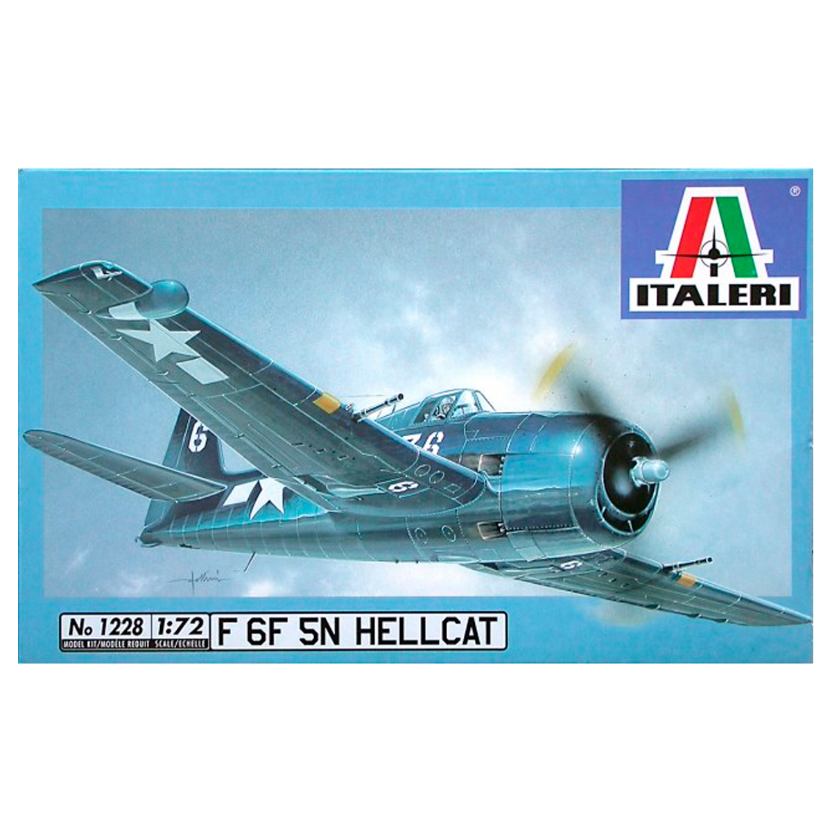 Italeri 1/72 F6F-5N Hellcat